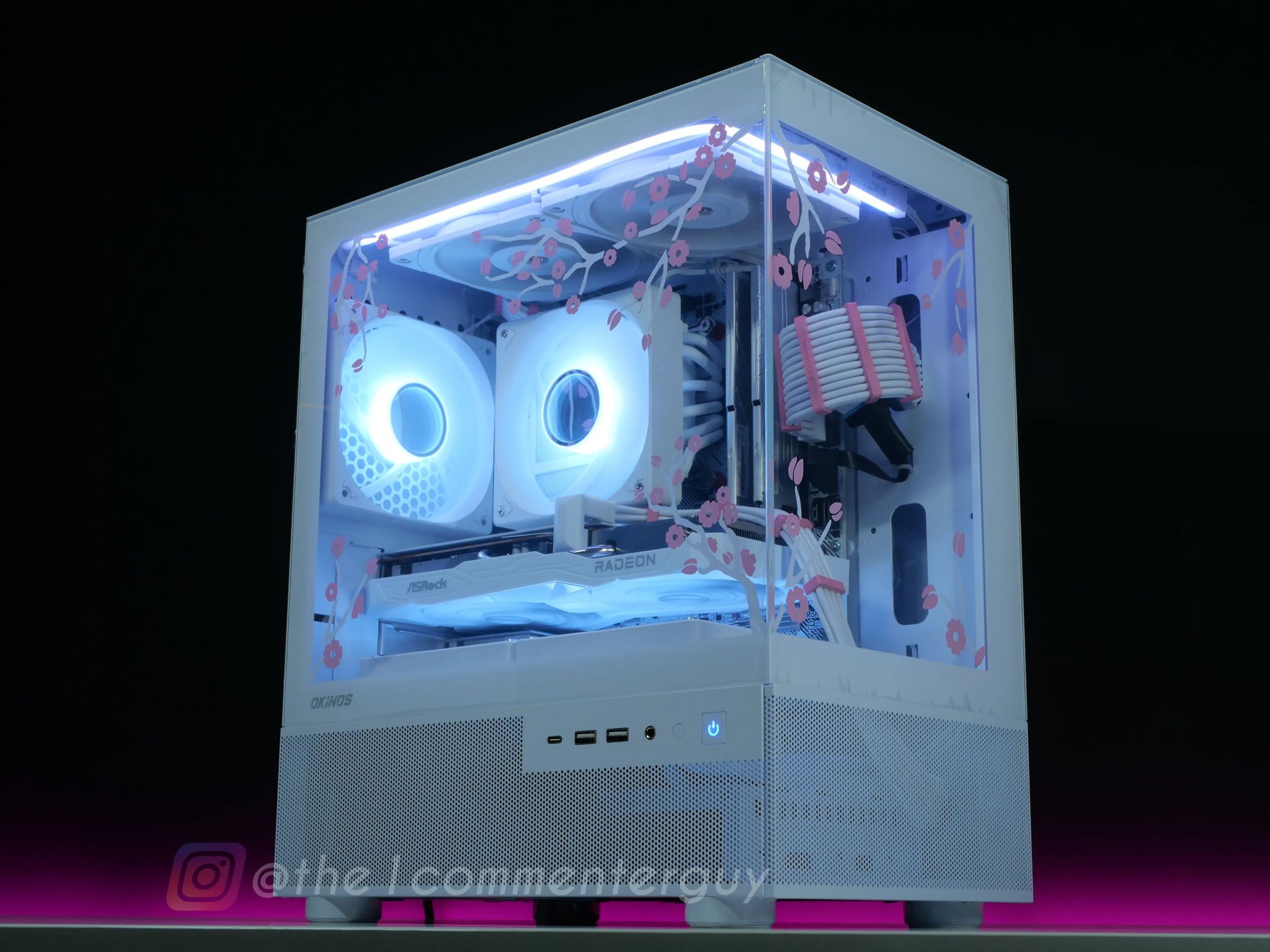 Lil Blossom 🌸|🤍 Ryzen 5600, RX 6600, 32gb ram, 1TB 4.0 nvme