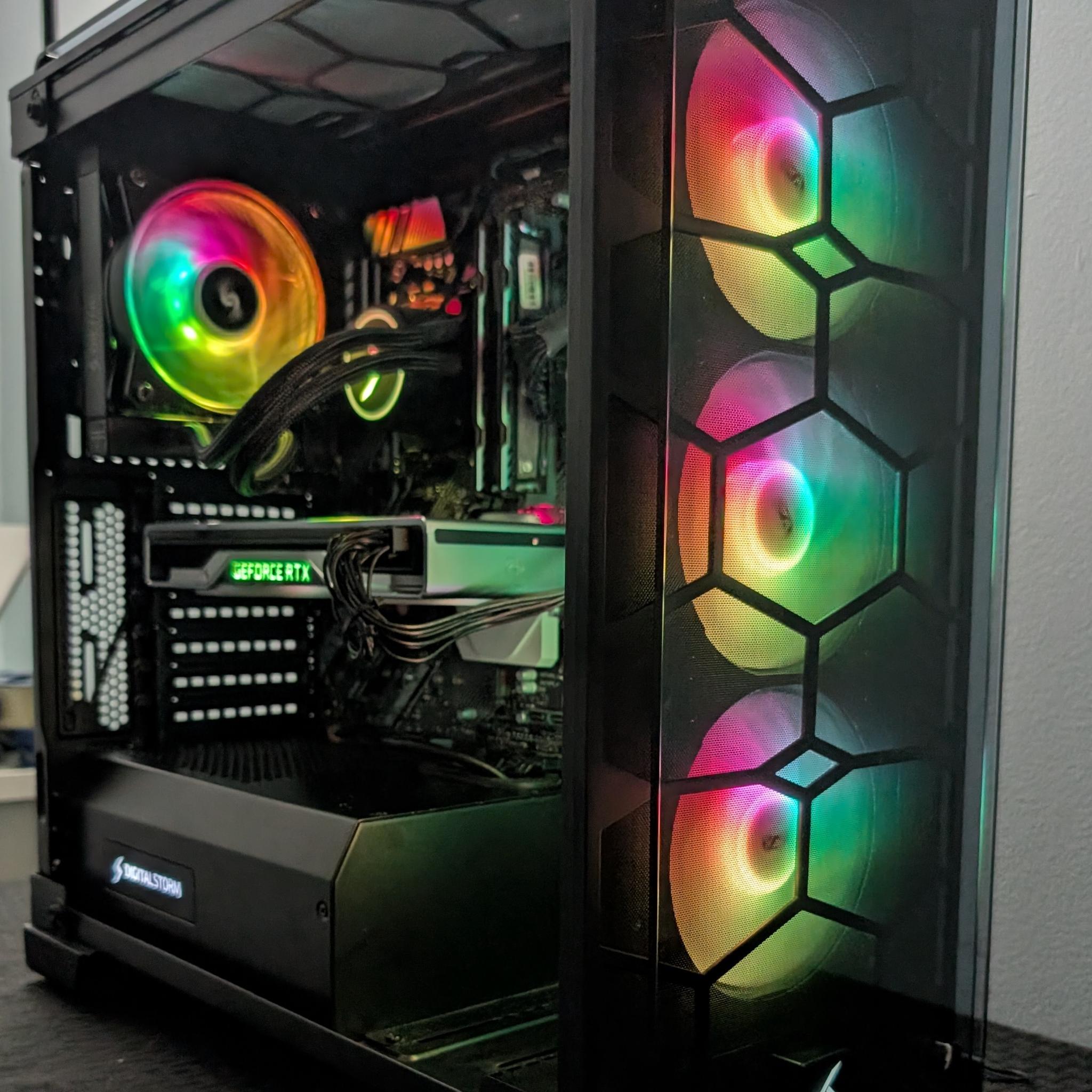 RTX 2070 Super-Ryzen 7 3700x-16GB DDR4-2.5TB Total Storage Gaming