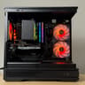 🖤♠️ Black Gaming PC ♠️🖤 RTX 5060 | Ryzen 5 5500 | 16gb RGB RAM | 1TB SSD - WiFi, BlueTooth