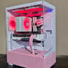 🌸🔥 **Pink/White Gaming PC – RTX 3070 | Ryzen 5 5500 | ARGB Build** 🔥🌸