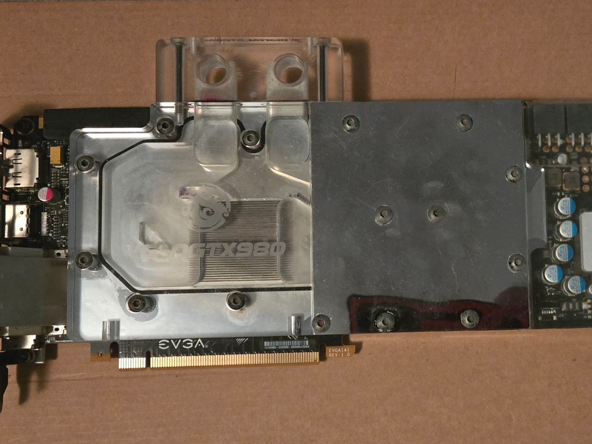 EVGA 980 Water Blocked GPU