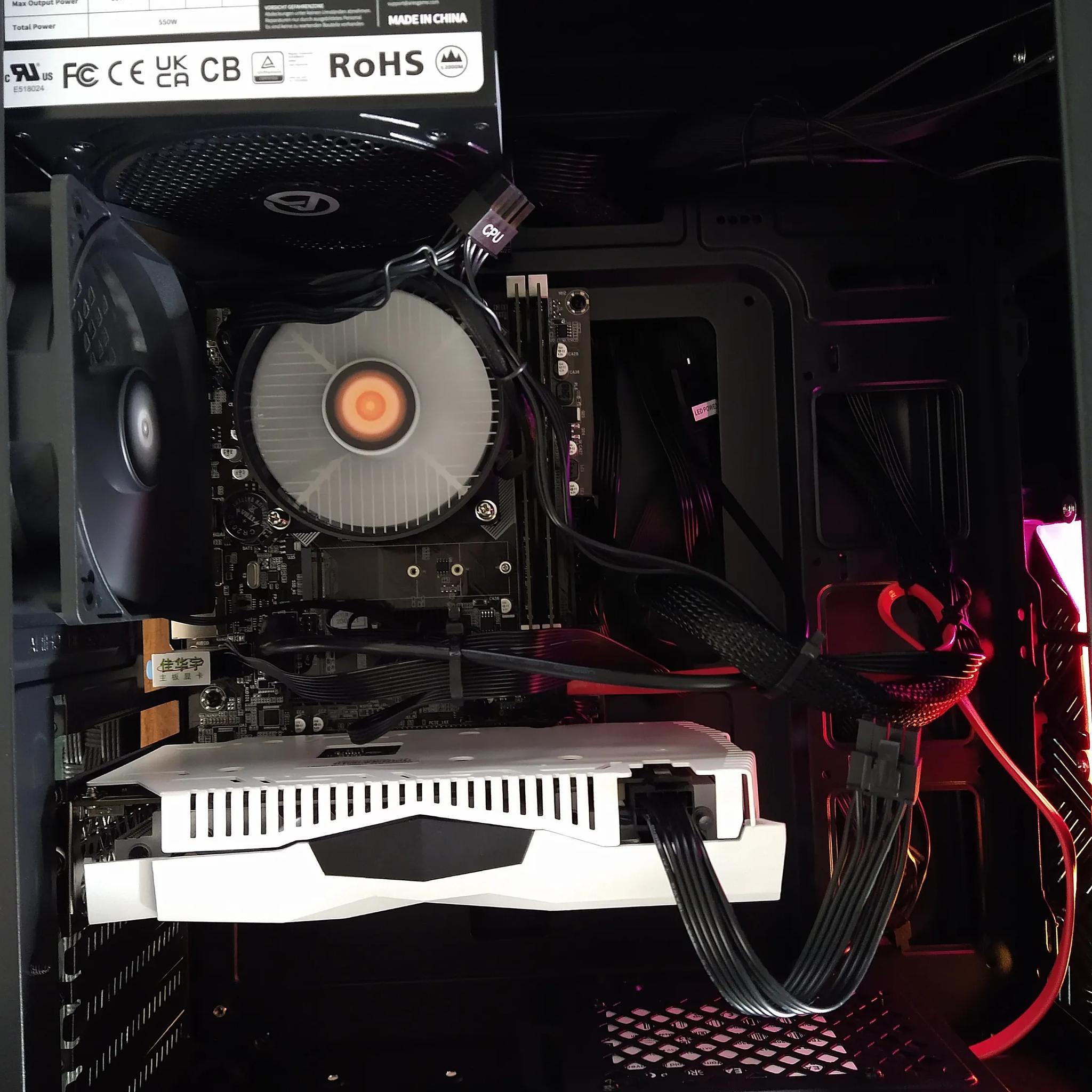 Goku Budget Gaming PC (i5-4590 + RTX 2060 Super) - 16GB Ram - 496 GB SSD - Windows 10