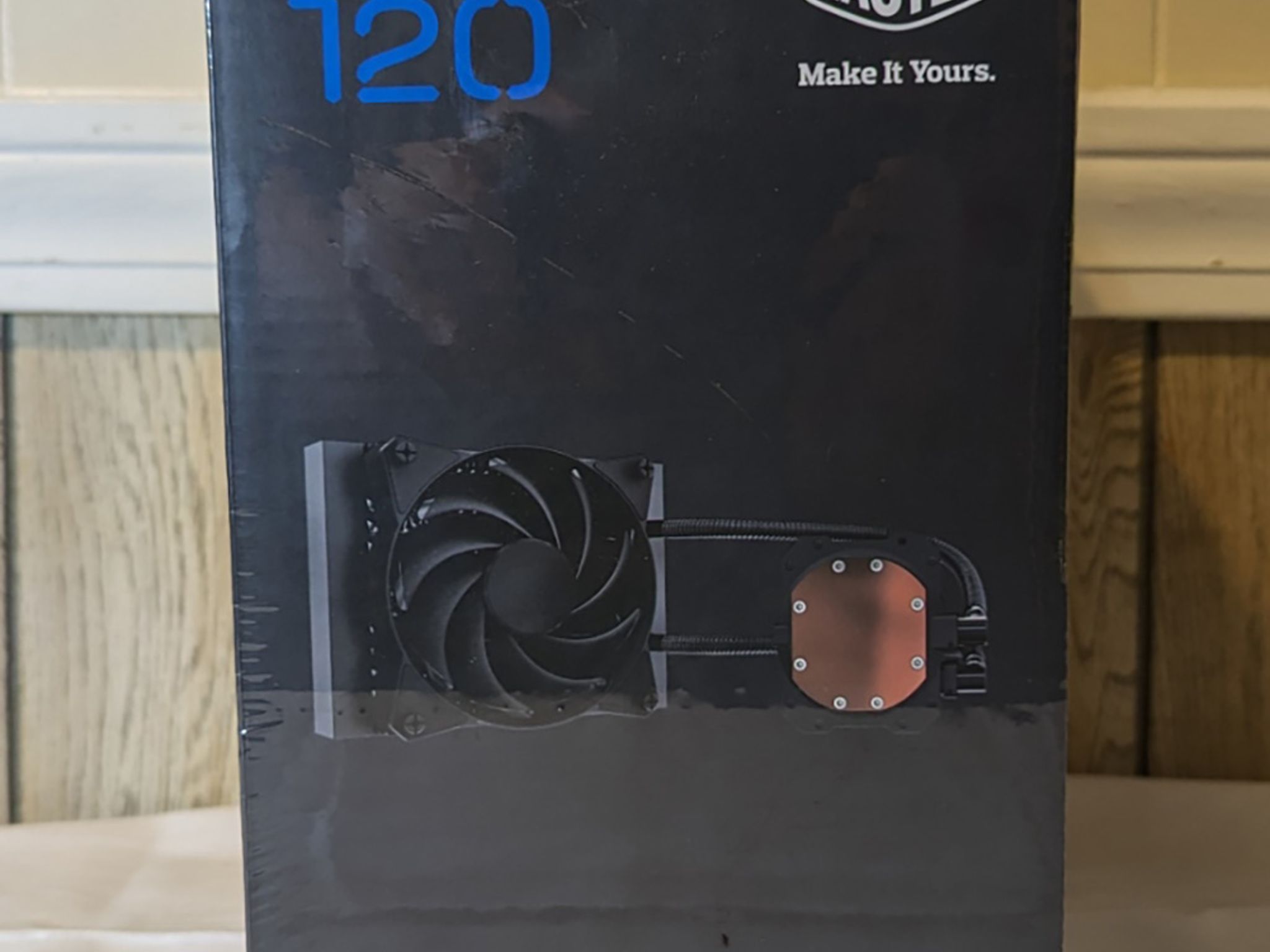NIB - Cooler Master MasterLiquid Lite 120 AIO CPU cooler + an added CM Sickleflow 120mm PWM ARGB Fan