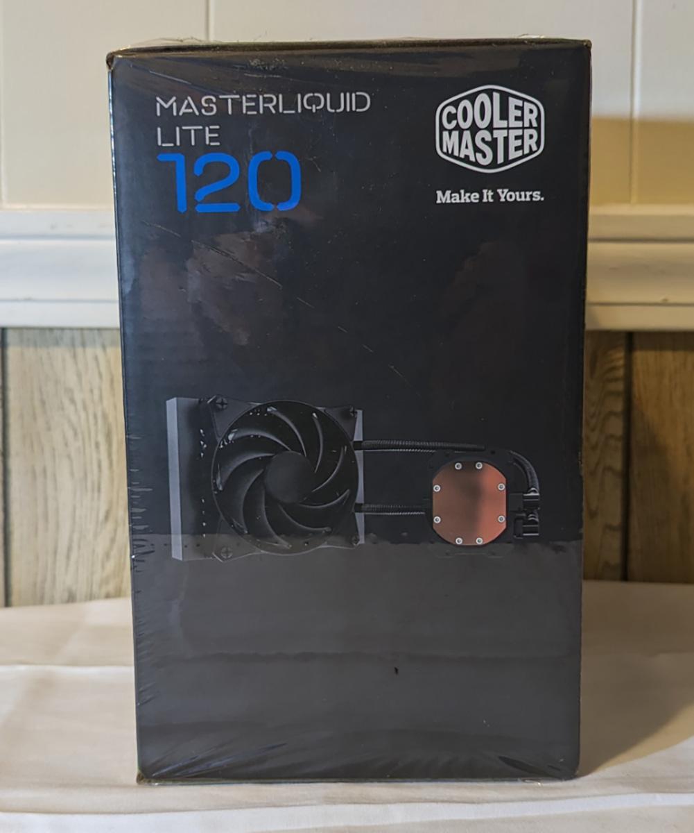 NIB - Cooler Master MasterLiquid Lite 120 AIO CPU cooler + an added CM Sickleflow 120mm PWM ARGB Fan