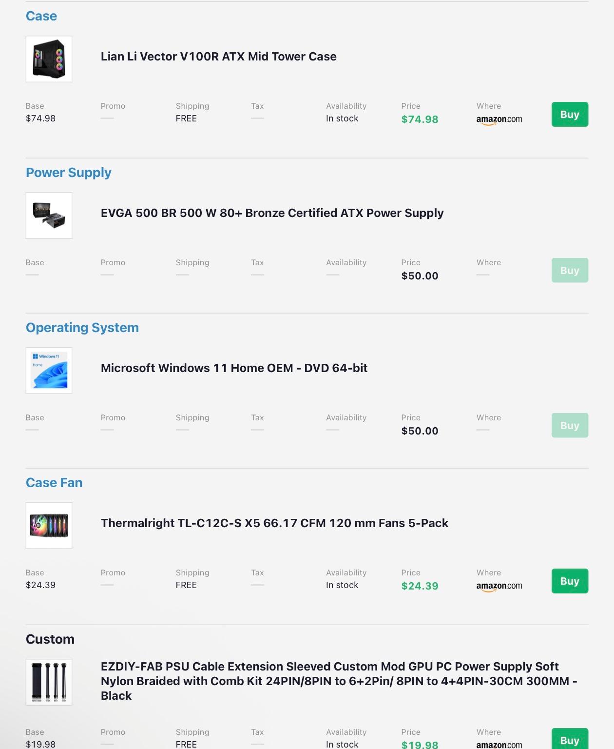 GeForce RTX 3070 Custom Gaming PC - Ryzen 5 5500