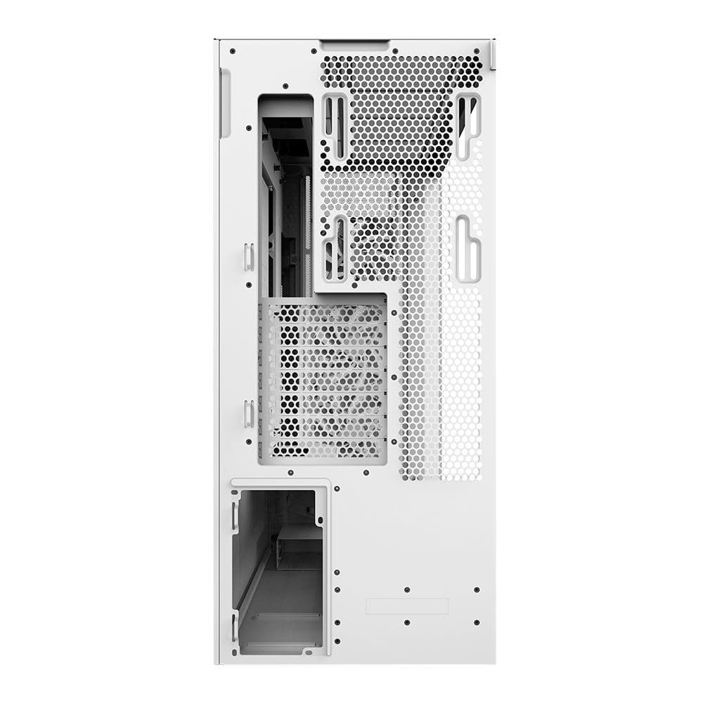 NEW NZXT H7 Flow Tempered Glass ATX Mid-Tower Computer Case - White Color