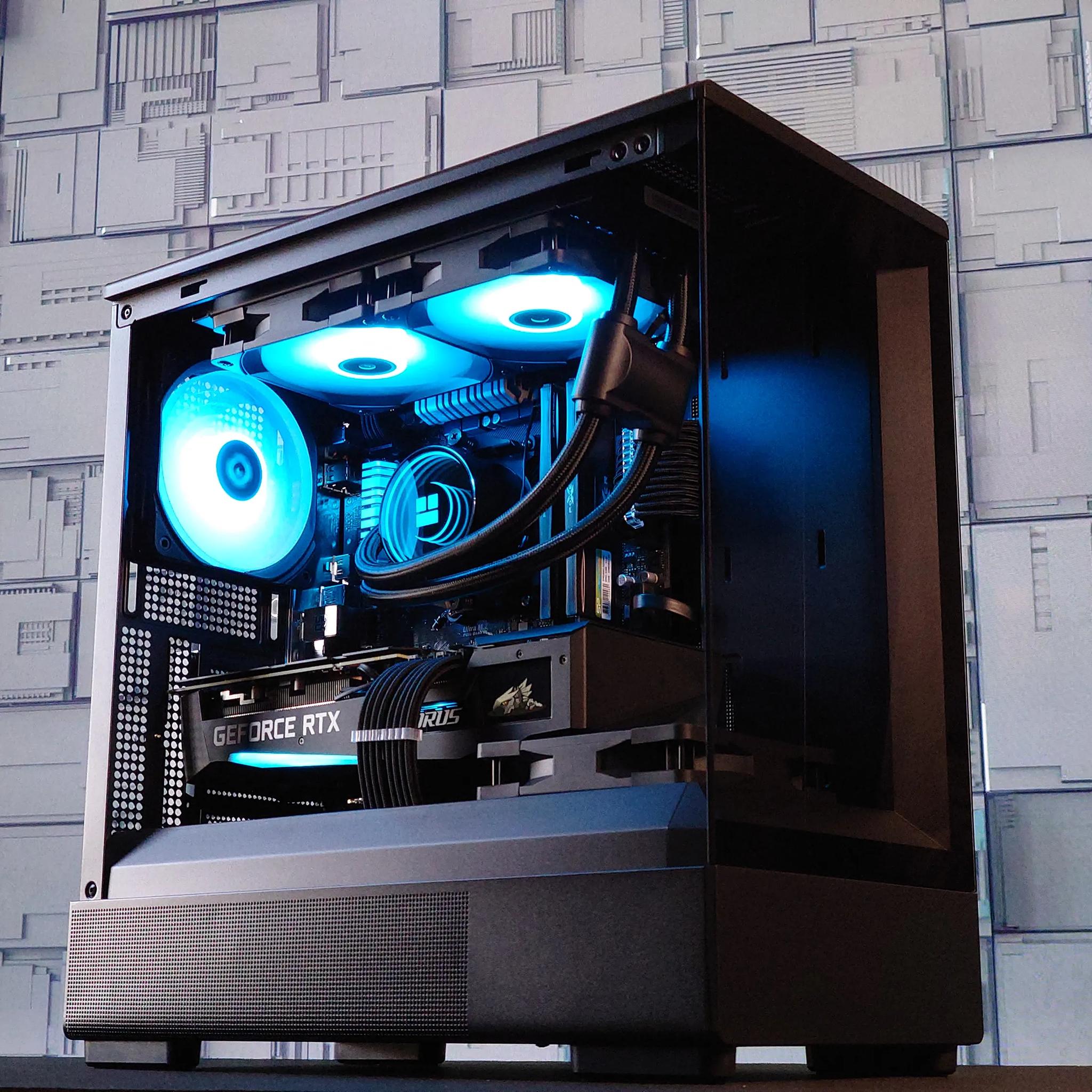 🖤Darkstar🖤Gaming PC▪️Nvidia RTX 3070 8GB▪️AMD Ryzen 5 5600 6 core▪️32GB DDR4 ▪️ 1TB SSD