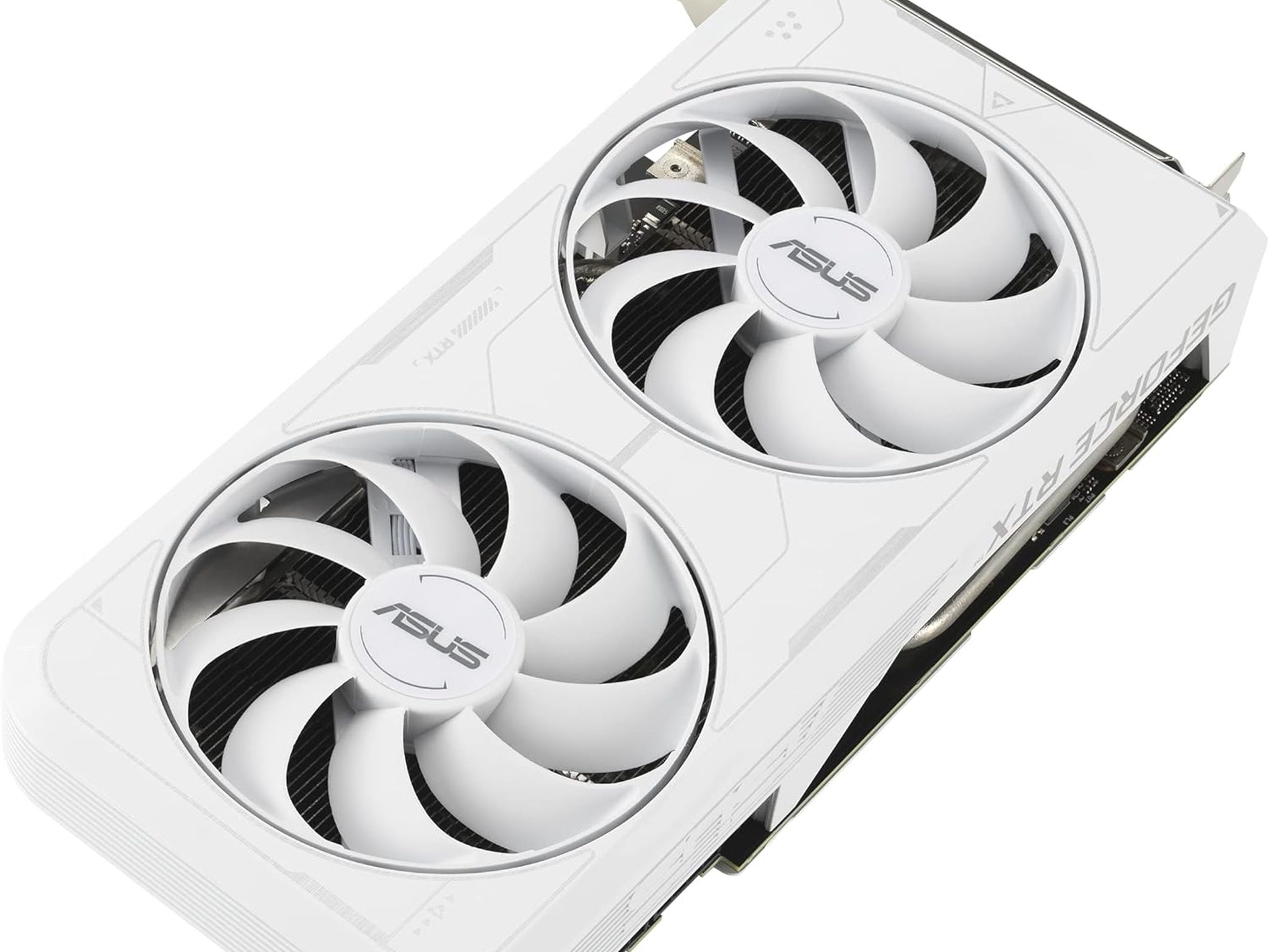 ASUS GeForce RTX 3060 Ti 8GB White OC GDDR6 Video Graphics Card GPU