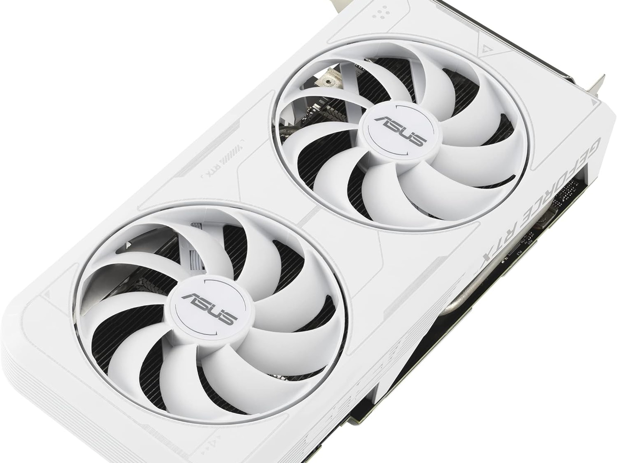 ASUS GeForce RTX 3060 Ti 8GB White OC GDDR6 Video Graphics Card GPU