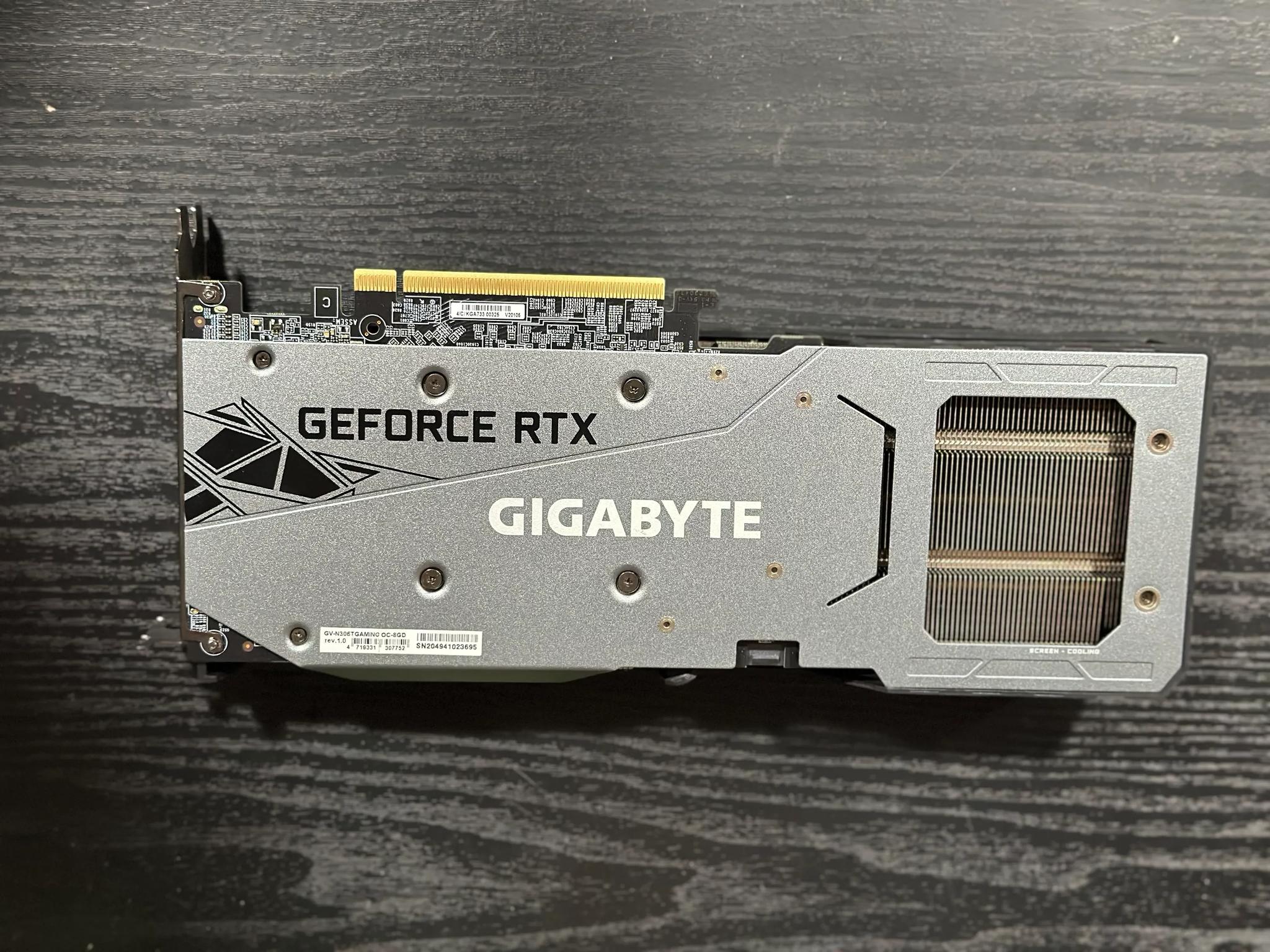 GIGABYTE Gaming OC GeForce RTX 3060 Ti 8GB GDDR6 PCI Express 4.0 ATX Graphics Card