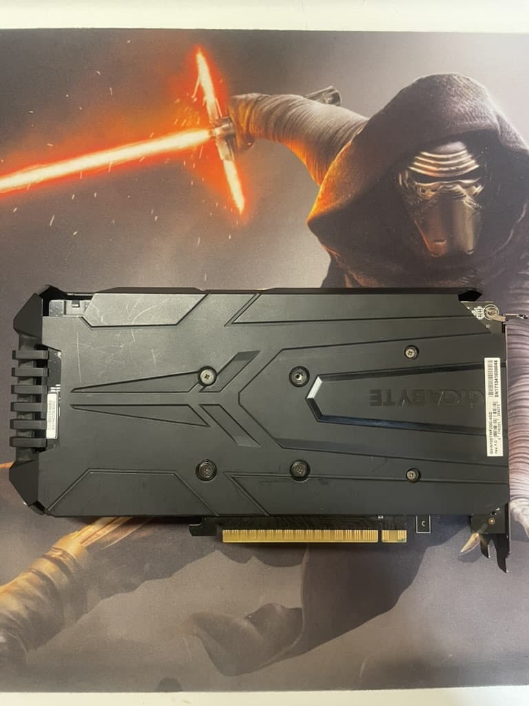 GIGABYTE GTX 1050 Ti WindForce X2 OC 4GB ( ✅ New Thermal Paste)