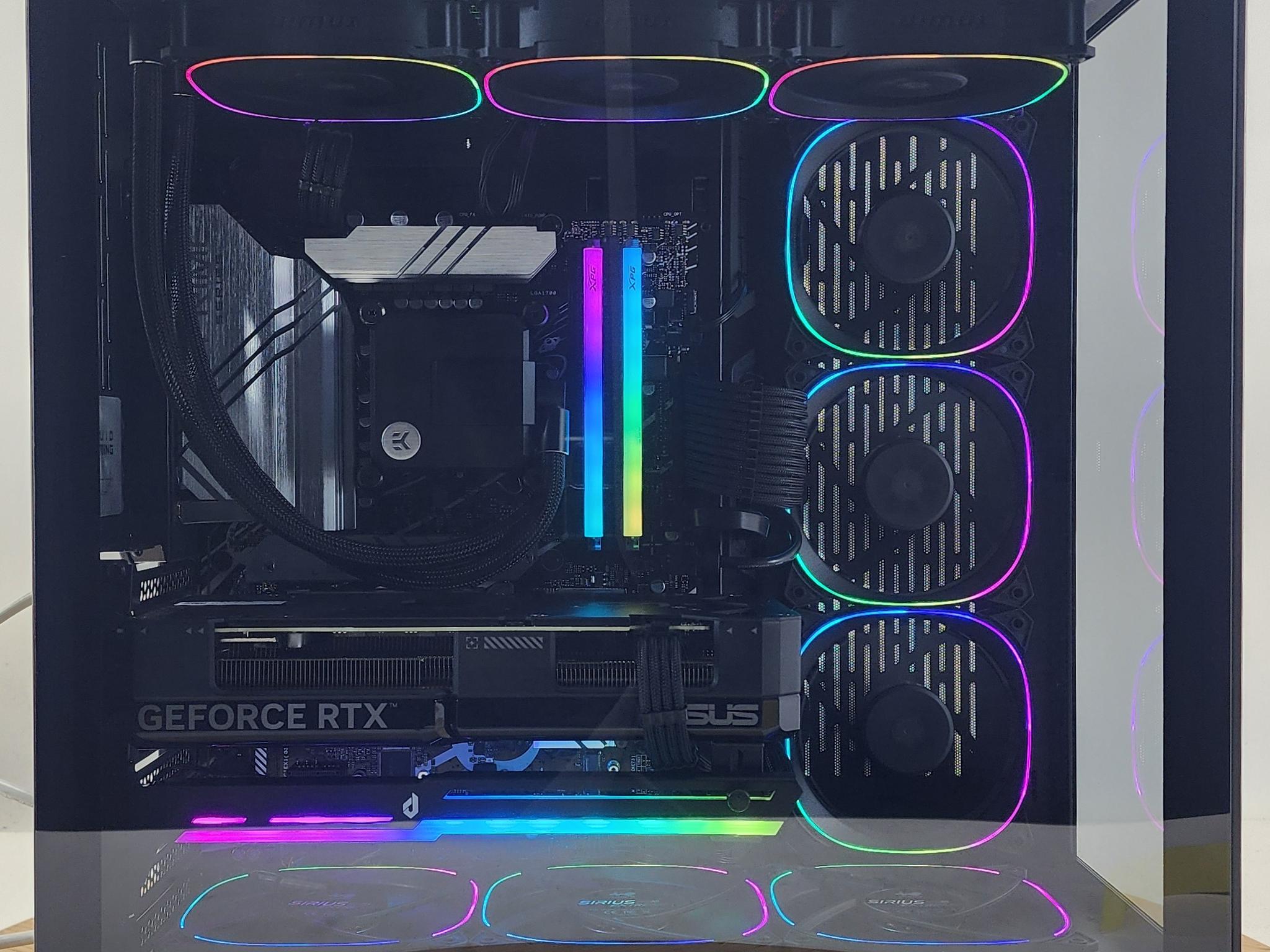 Gaming PC i9-12900KF 32GB RAM 1TB SSD RTX 4070 12GB Windows 11 Computer