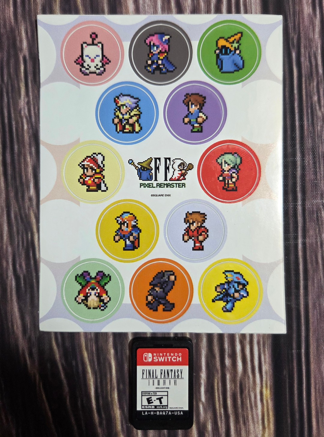 Final Fantasy I II III IV V VI Collection Aniversary Edition W