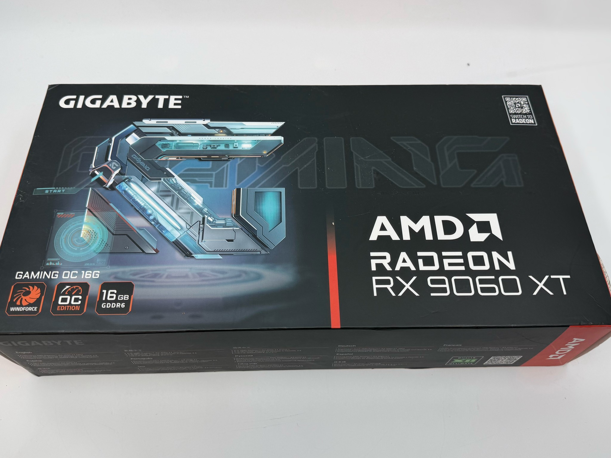 Gigabye AMD Radeon 9060 XT 16GB Open Box