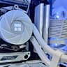 White RX 9070 XT Ryzen 7 7700X 32GB DDR5 2TB M.2 Win 11 Pro Gaming PC
