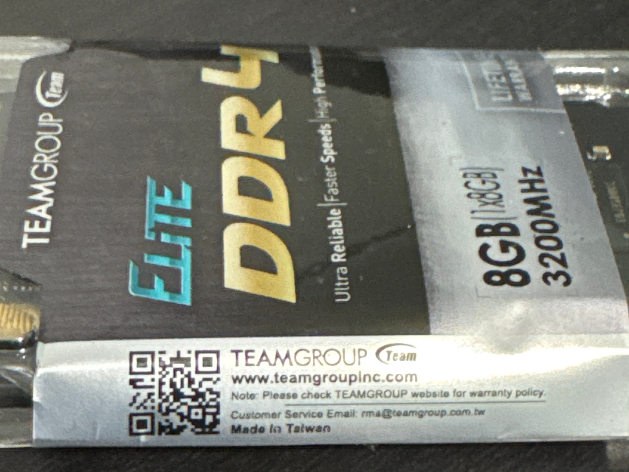 Team group elite DDR4 8GB 3200 MHz