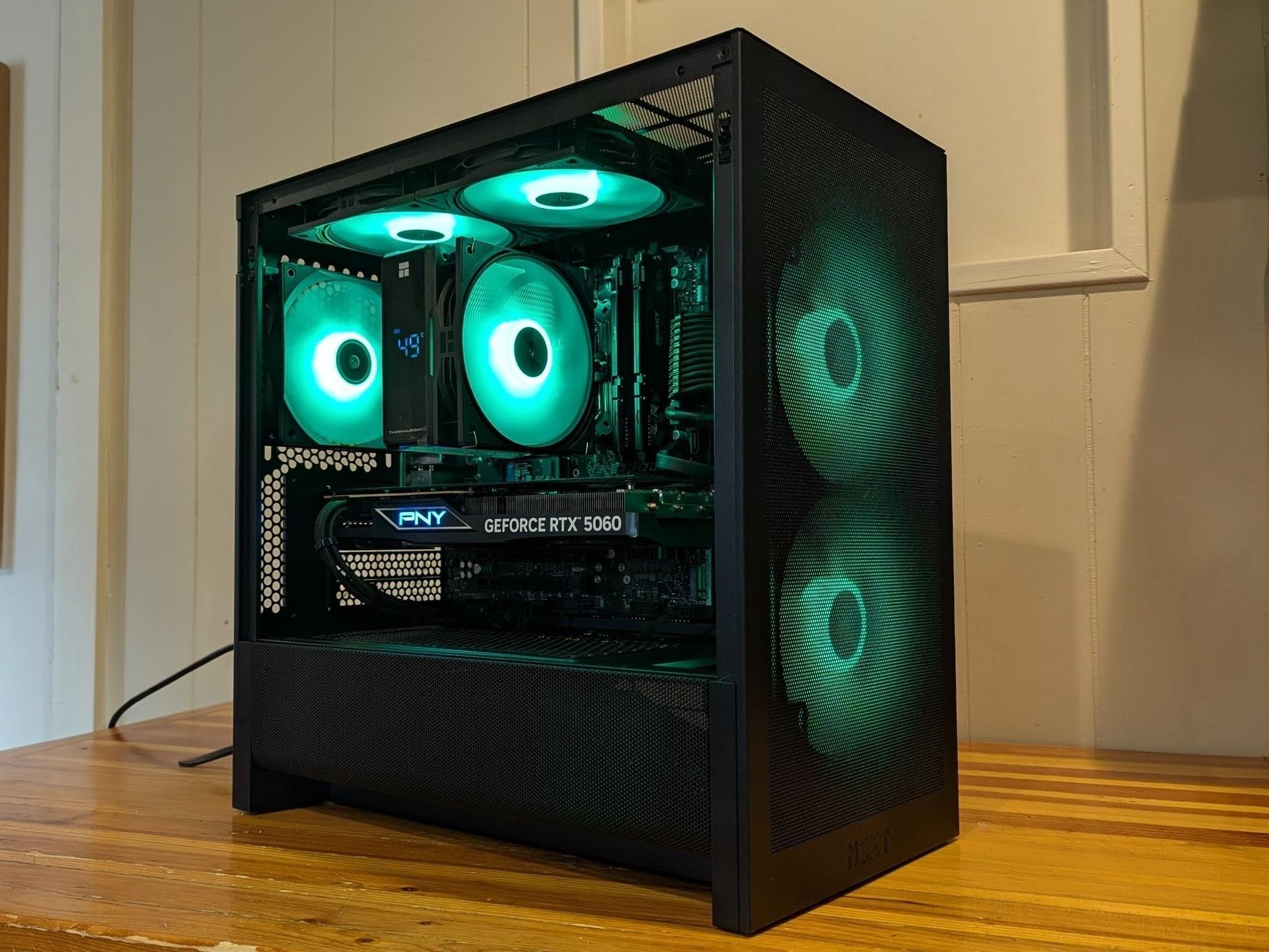 🚀 PNY RTX 5060 | Ryzen 5 7600X | 32GB DDR5 | High FPS at 1080p & 1440p