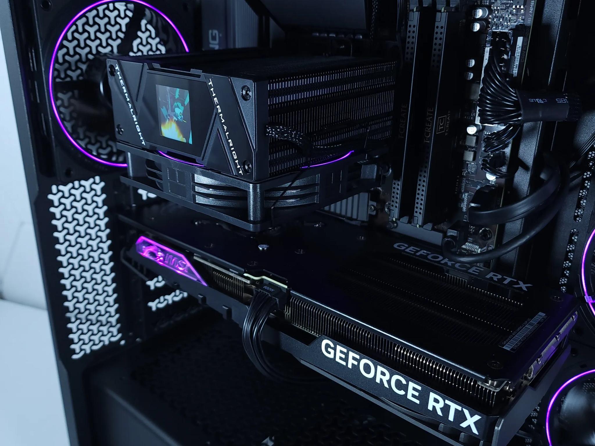 💜RTX 4070●Core i5 13600K●1440p Gaming Computer