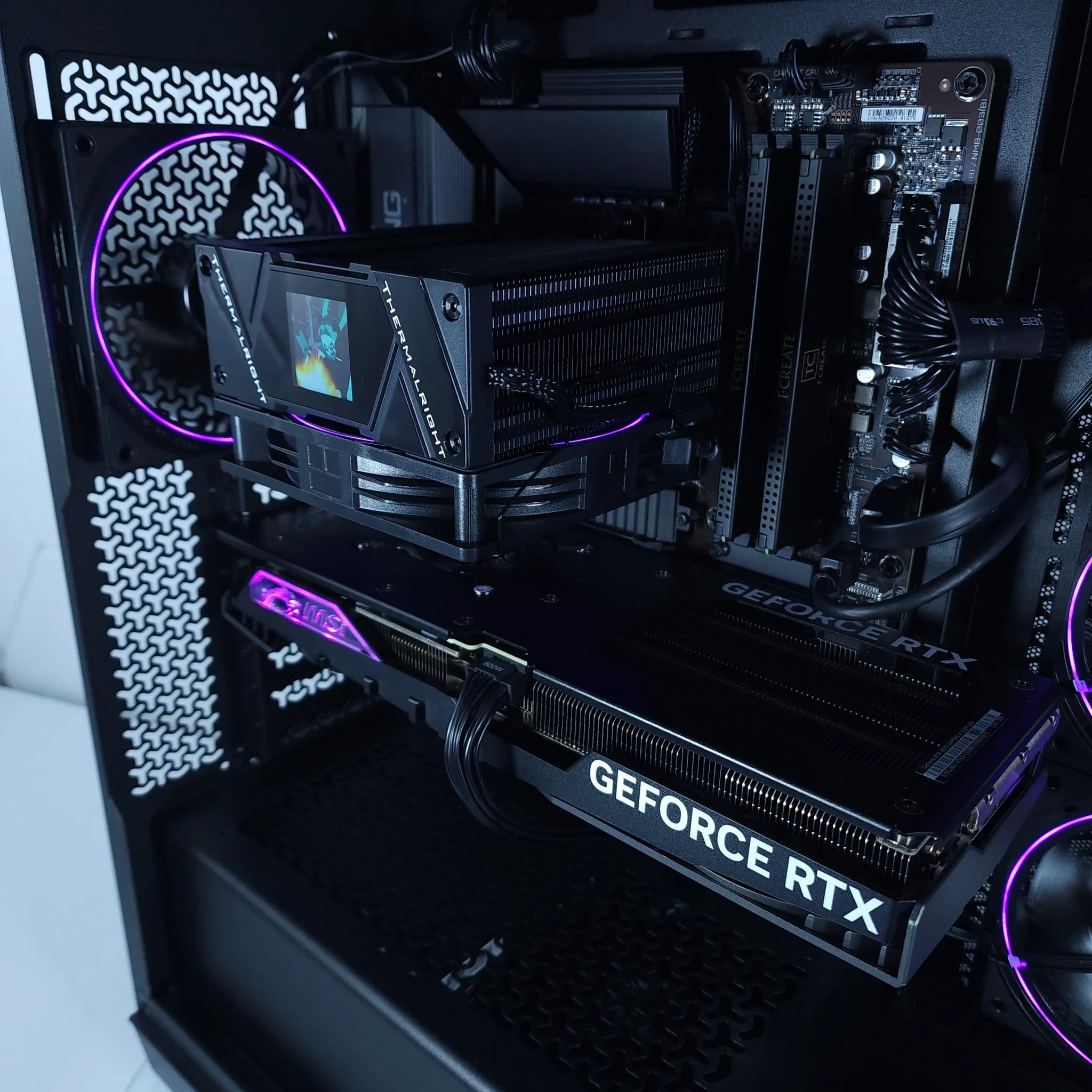 💜RTX 4070●Core i5 13600K●1440p Gaming Computer