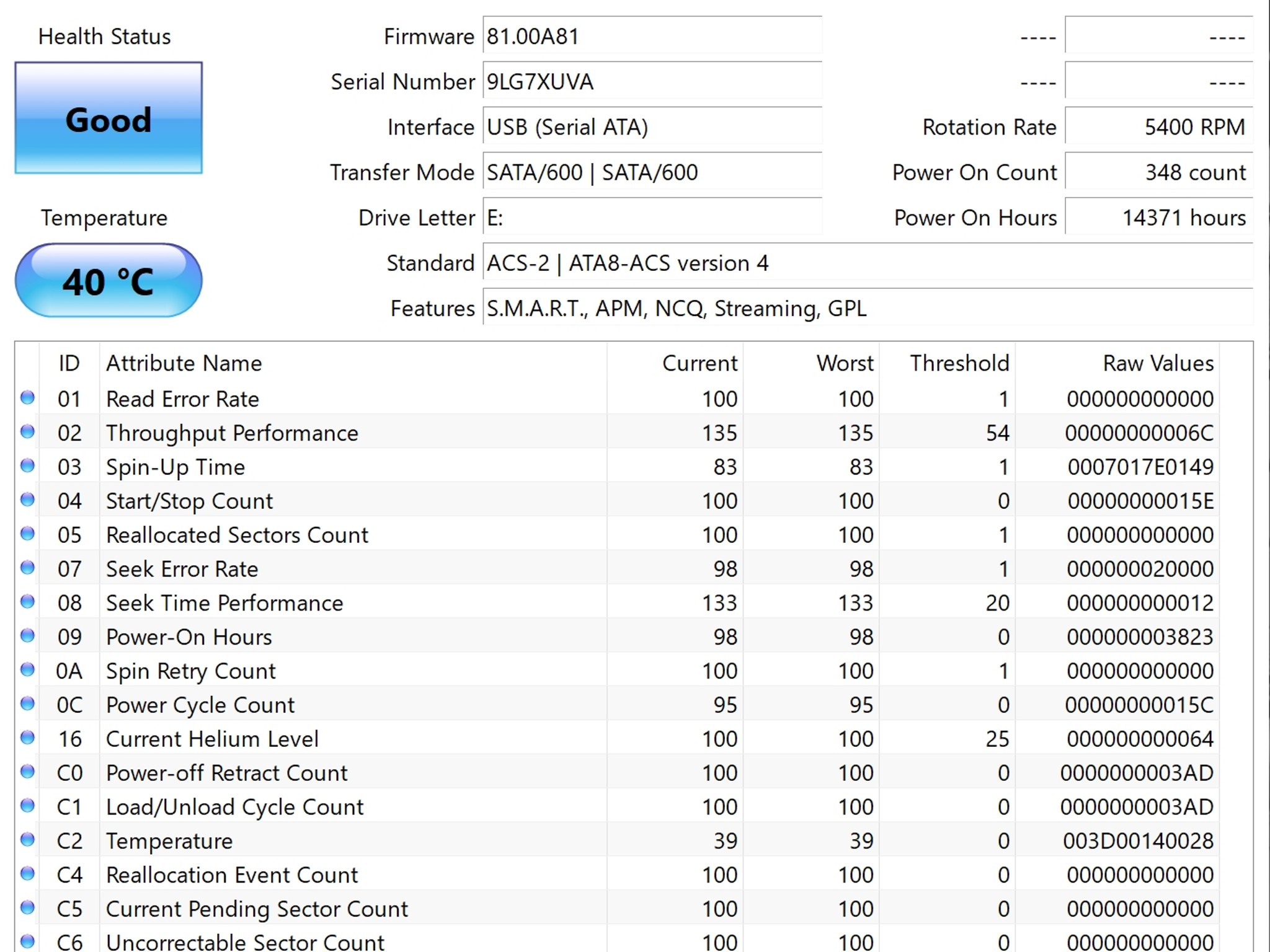 WD - Easystore 14TB External USB 3.0 Hard Drive - Black - Used