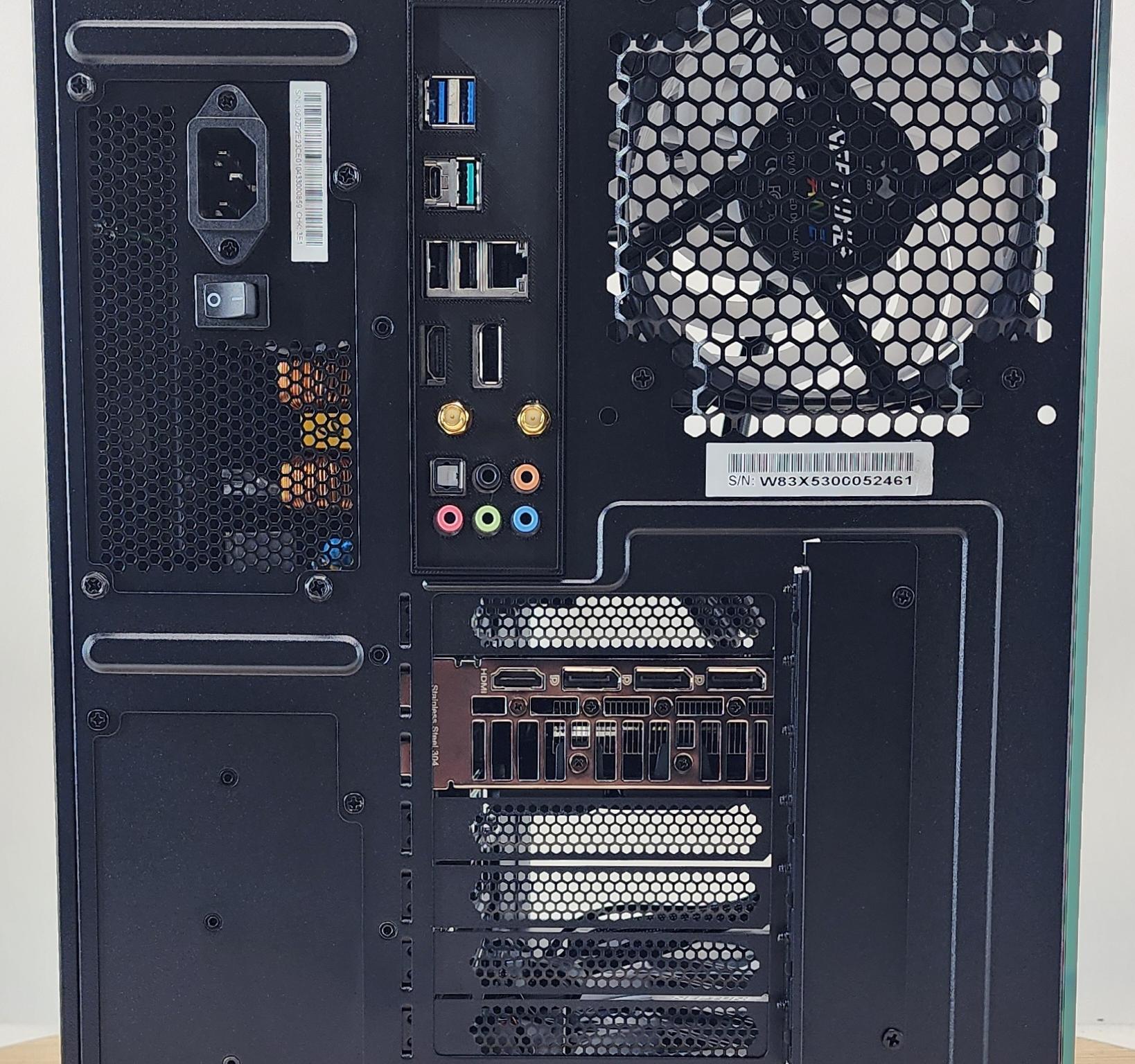 Gaming PC Ryzen 9 5900X 64GB RAM 1TB SSD RTX 4070 12GB Windows 11 Computer