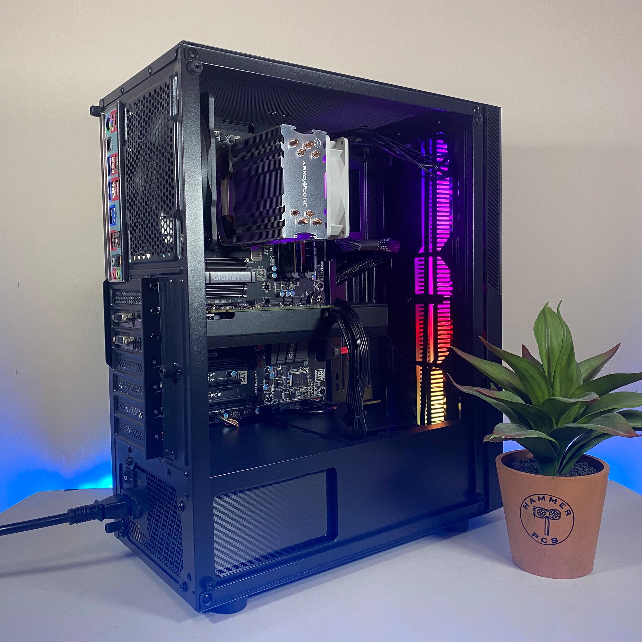 Custom Built Budget AMD Nvidia RGB Gaming PC Computer Fortnite Minecraft Valorant Roblox
