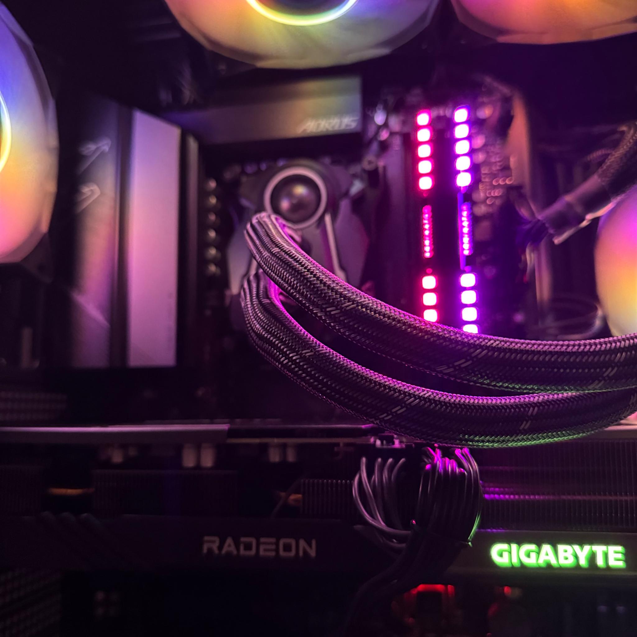 GLACIER🧊GAMER | RYZEN 9600X | RX 7600XT | 32GB DDR5 | 1TB SSD |WIFI-BT