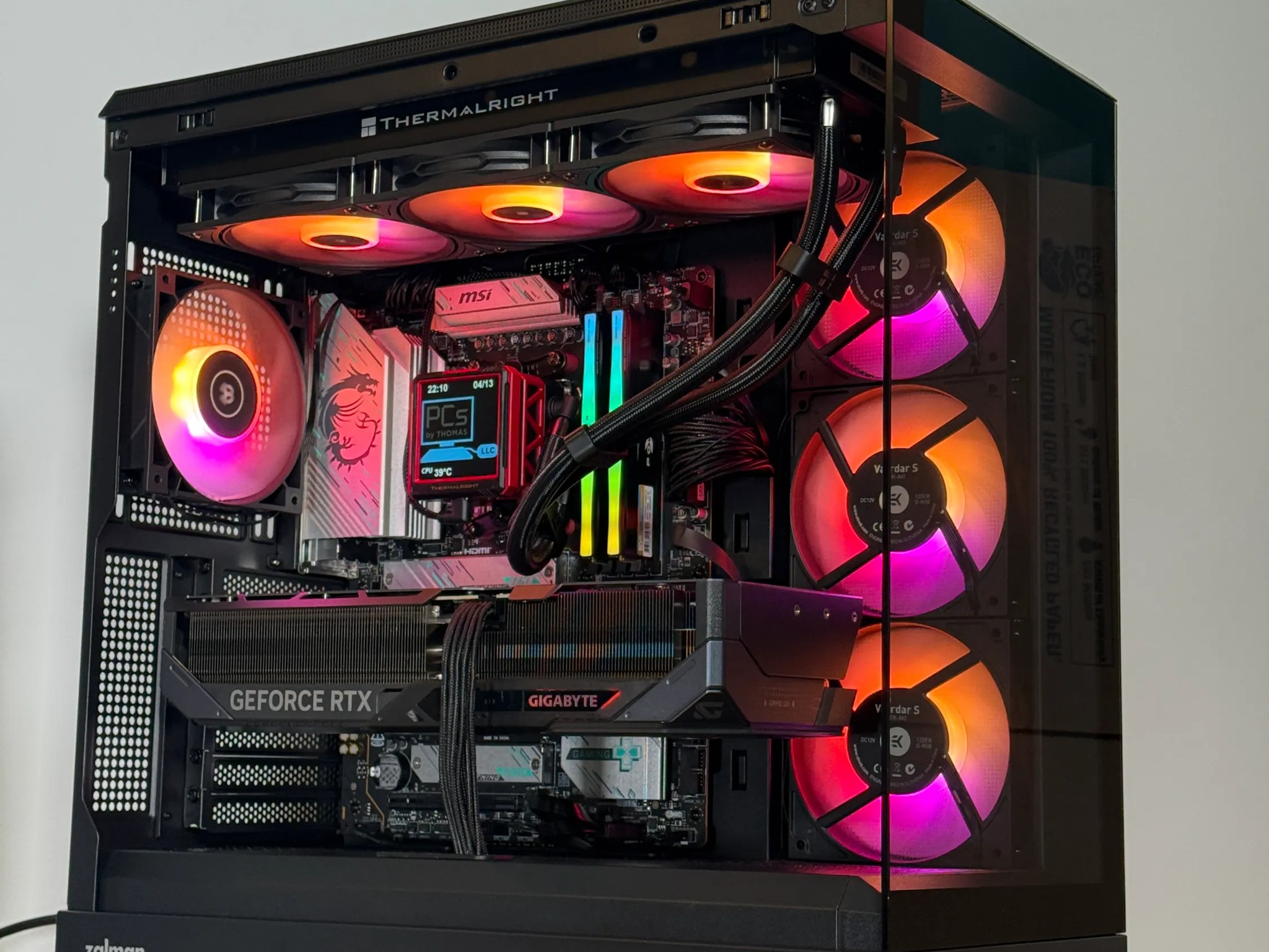 RTX 5090 Flagship Gaming PC Ryzen 9800x3d 64GB DDR5 4TB NVME