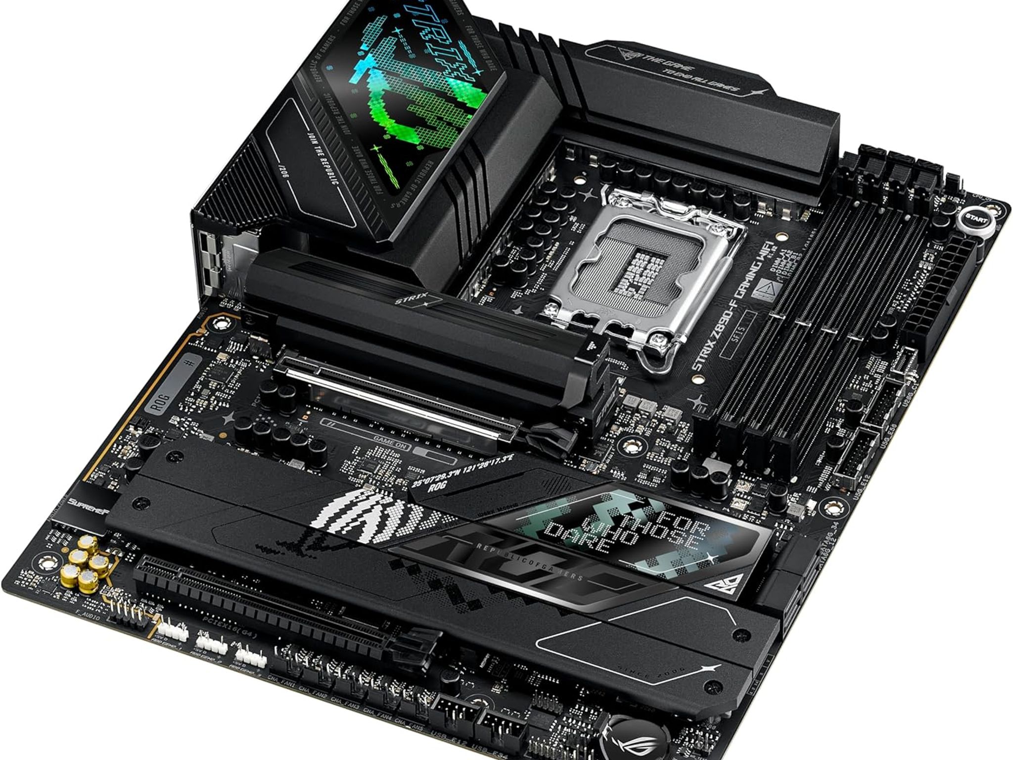 ASUS ROG Strix Z890-F Gaming WiFi7 LGA 1851 ATX DDR5 Desktop Motherboard