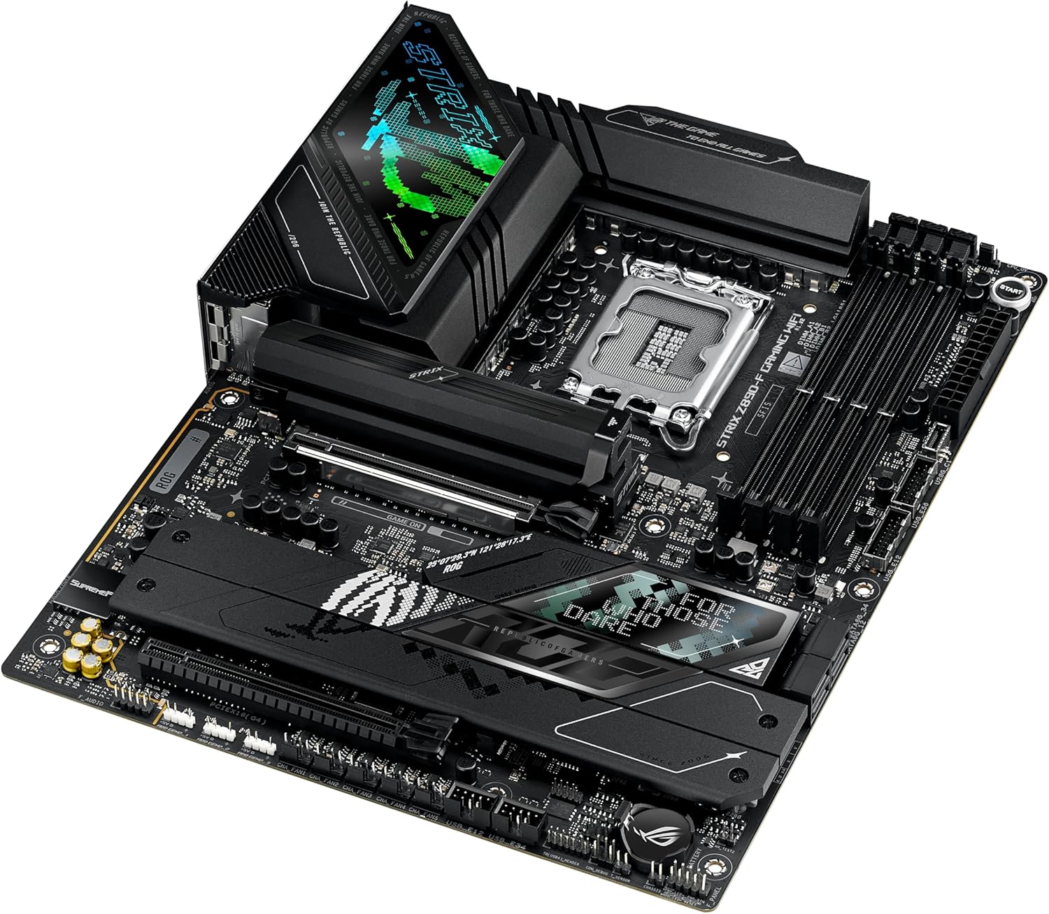 ASUS ROG Strix Z890-F Gaming WiFi7 LGA 1851 ATX DDR5 Desktop Motherboard