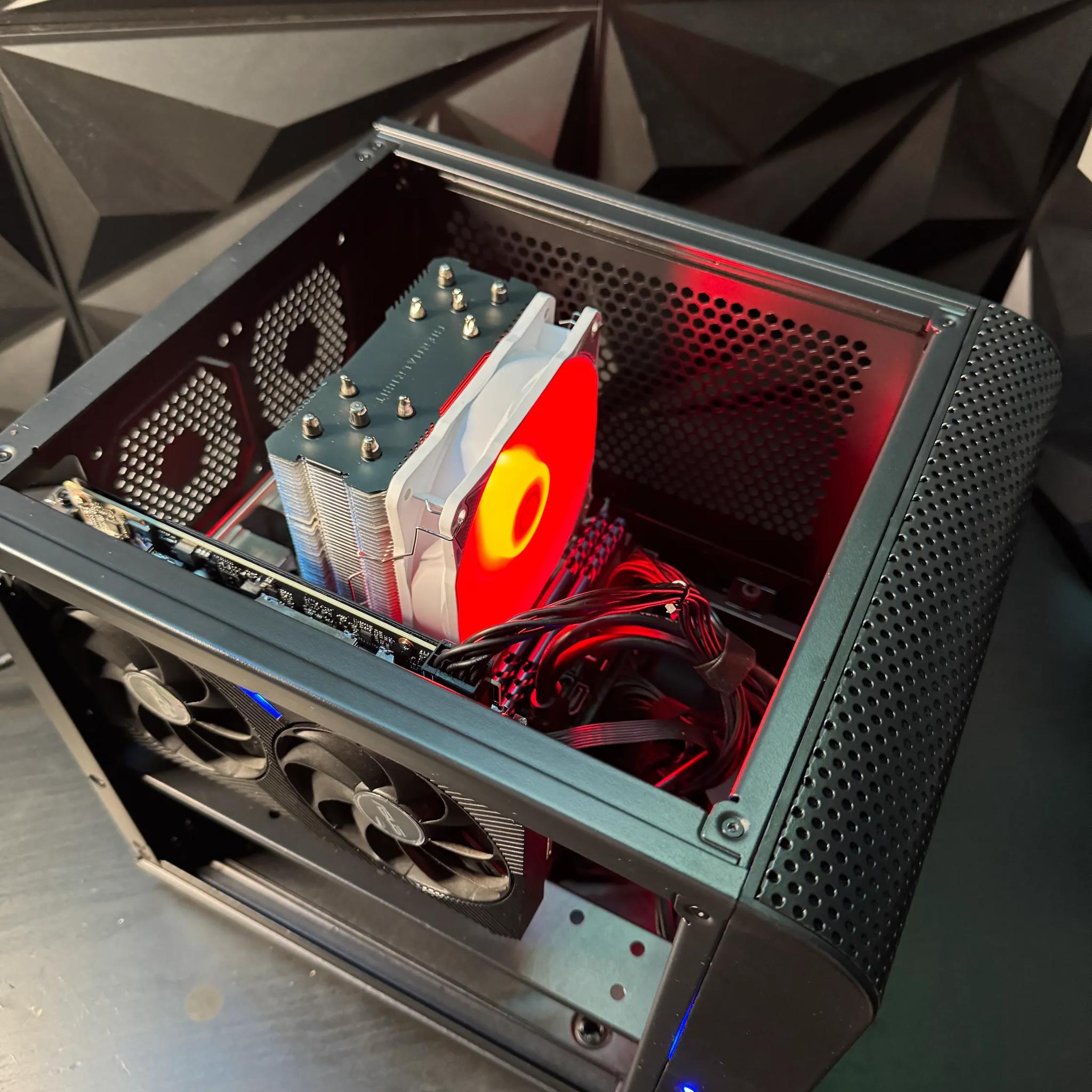 ⚡Tusker Cube 5560 ⚡Ryzen 5 5500| RTX 3060| 32 GB DDR4 3200MHz| 1.5 TB SSD