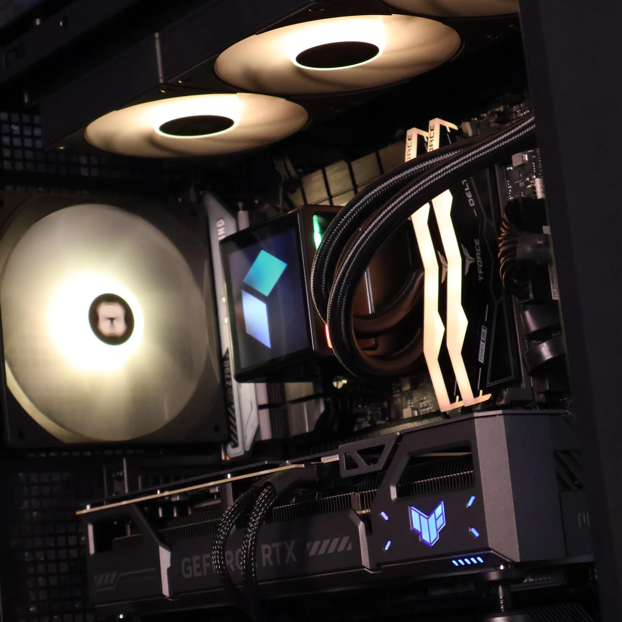 ⚫ Intel Core i9 12900K/RTX 5070 12GB Gaming/Streaming PC ⚫