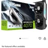 RTX 4070 twin fan zotac gaming 12g vram