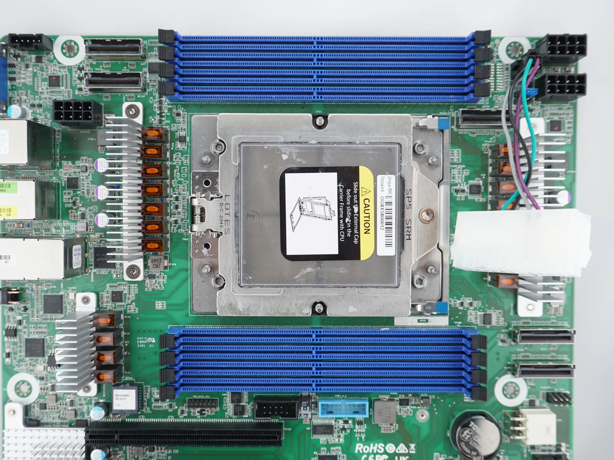 ASrock BERGAMOD8-2L2T SP5 FOR PARTS/REPAIR