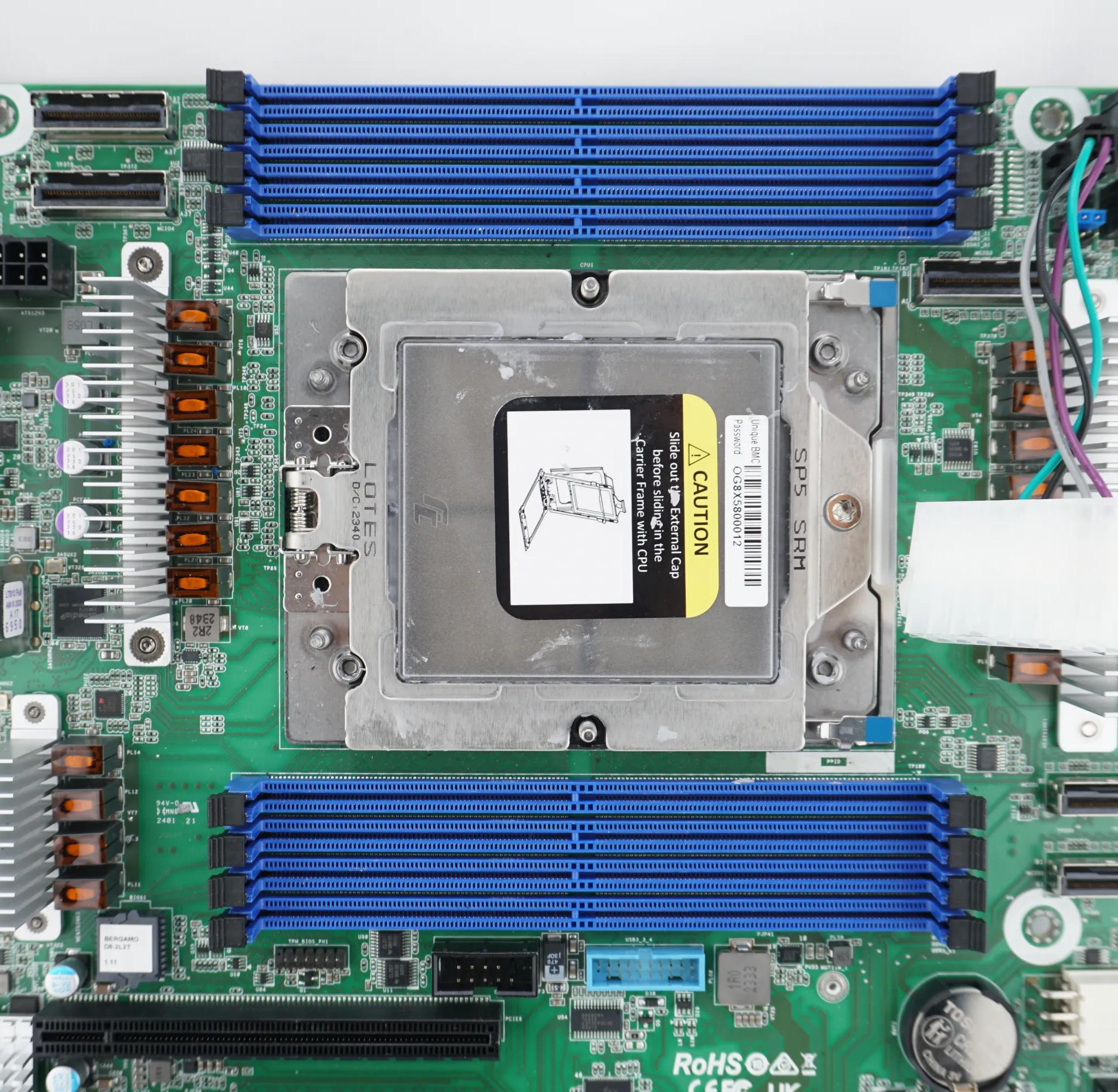 ASrock BERGAMOD8-2L2T SP5 FOR PARTS/REPAIR