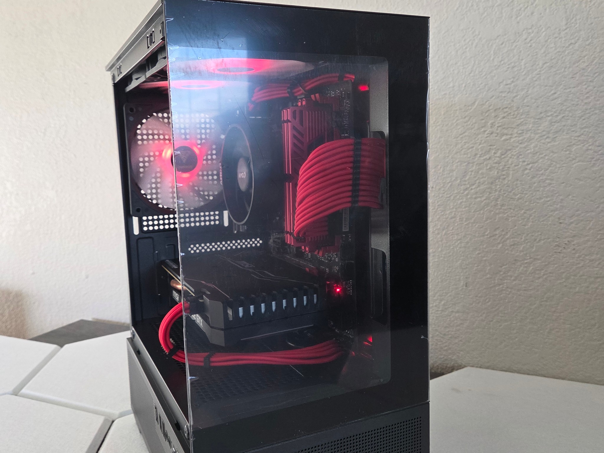 Red Riot | Budget Red-Themed Gaming PC ❤️🔴❤️
