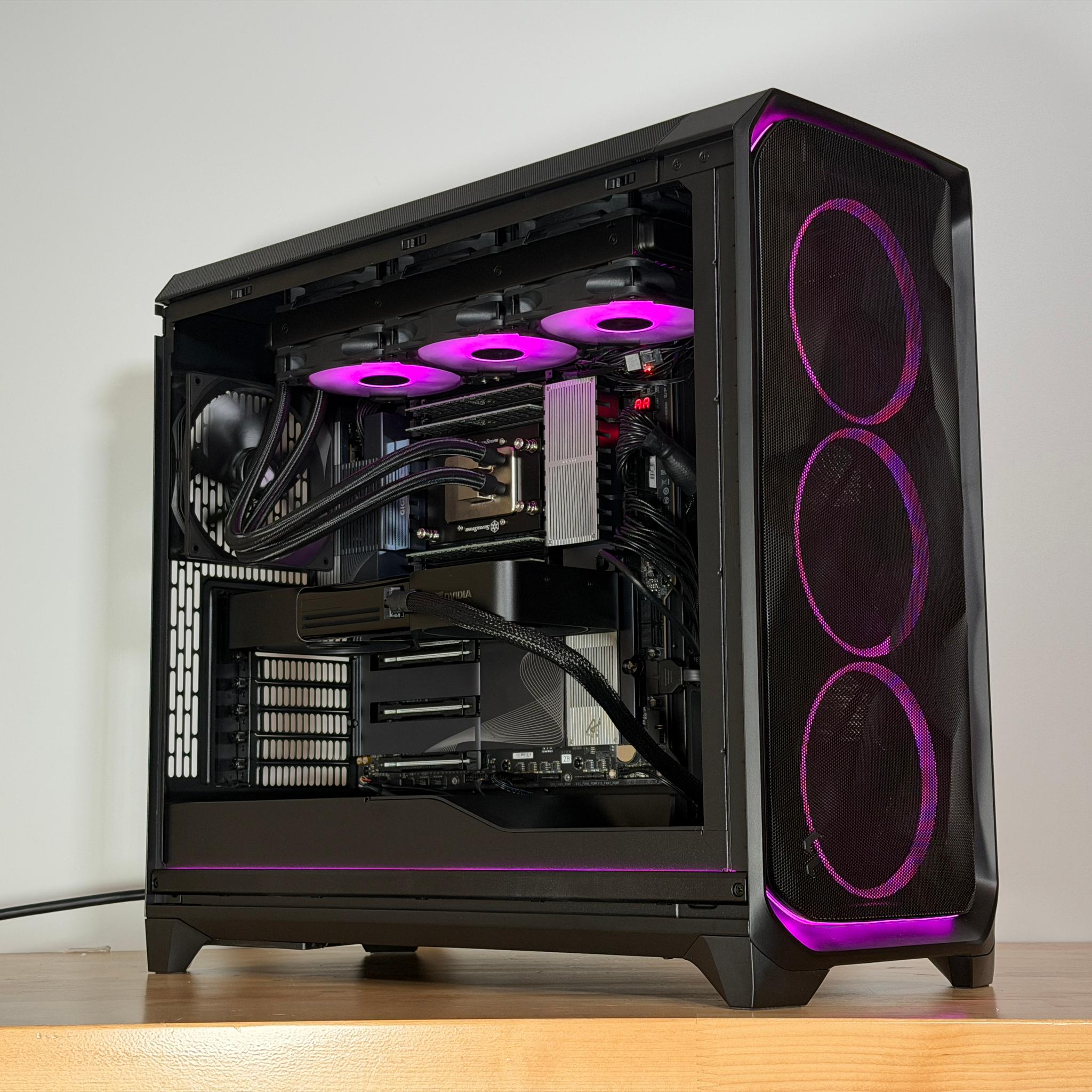 RTX Pro 6000 Threadripper 9975wx 256gb DDR5 ecc 4tb Gen 5 NVME AI Workstation