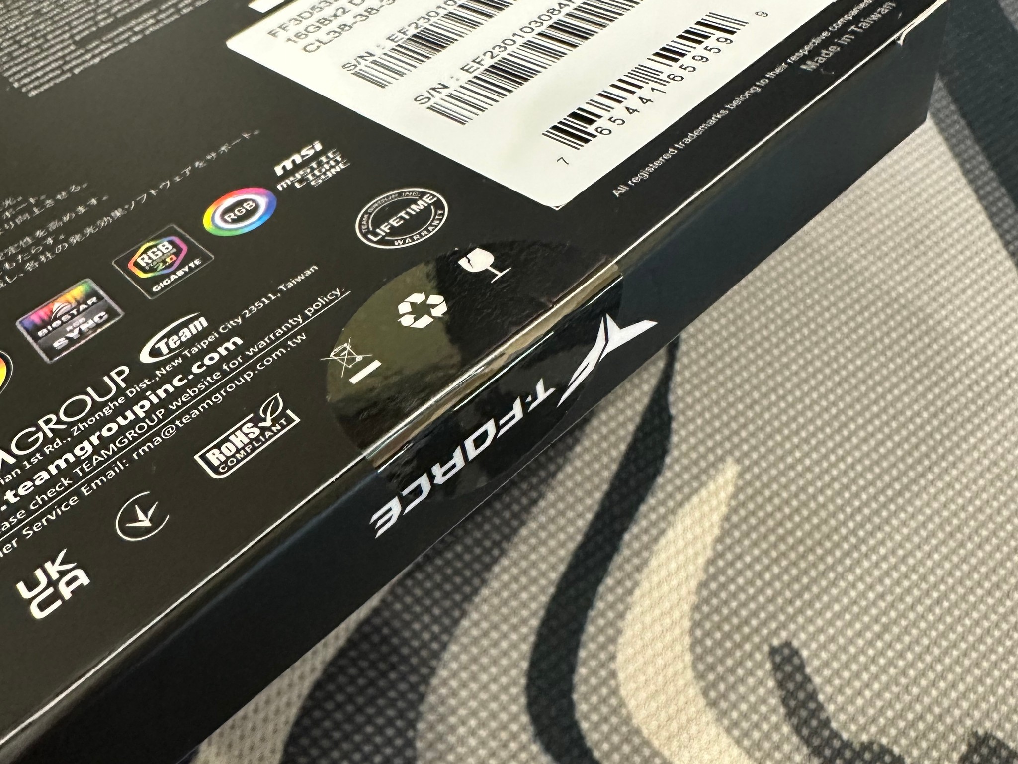 Brand new & Sealed 32GB DDR5 T-FORCE DELTA RGB