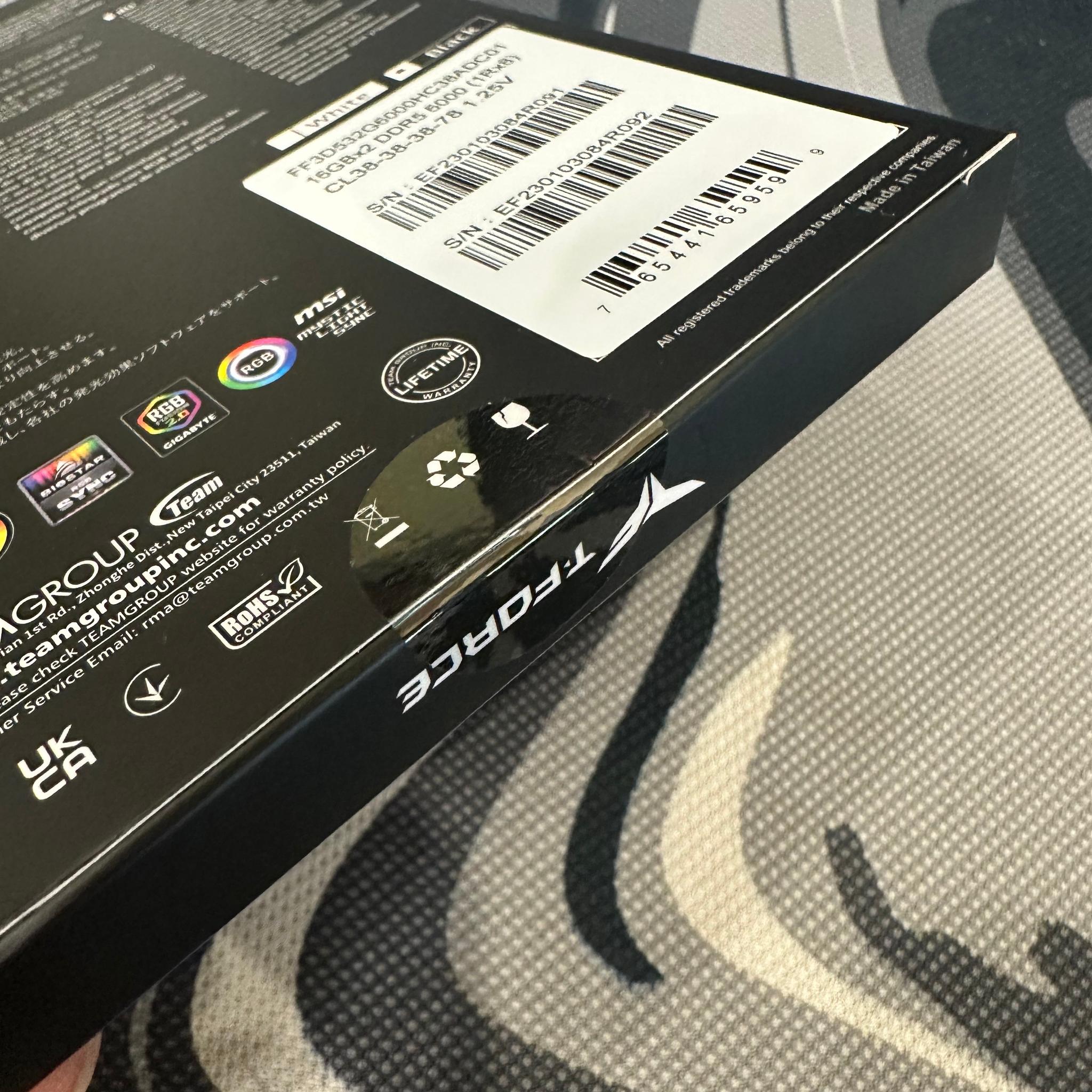 Brand new & Sealed 32GB DDR5 T-FORCE DELTA RGB