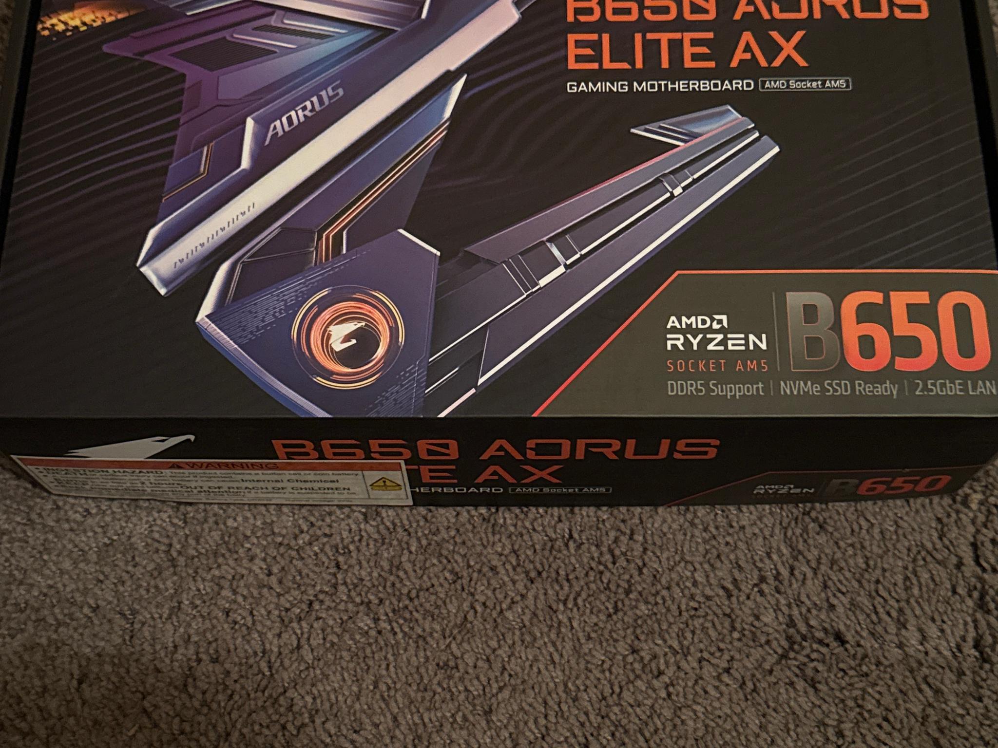 AORUS B650 ELITE AX AM5