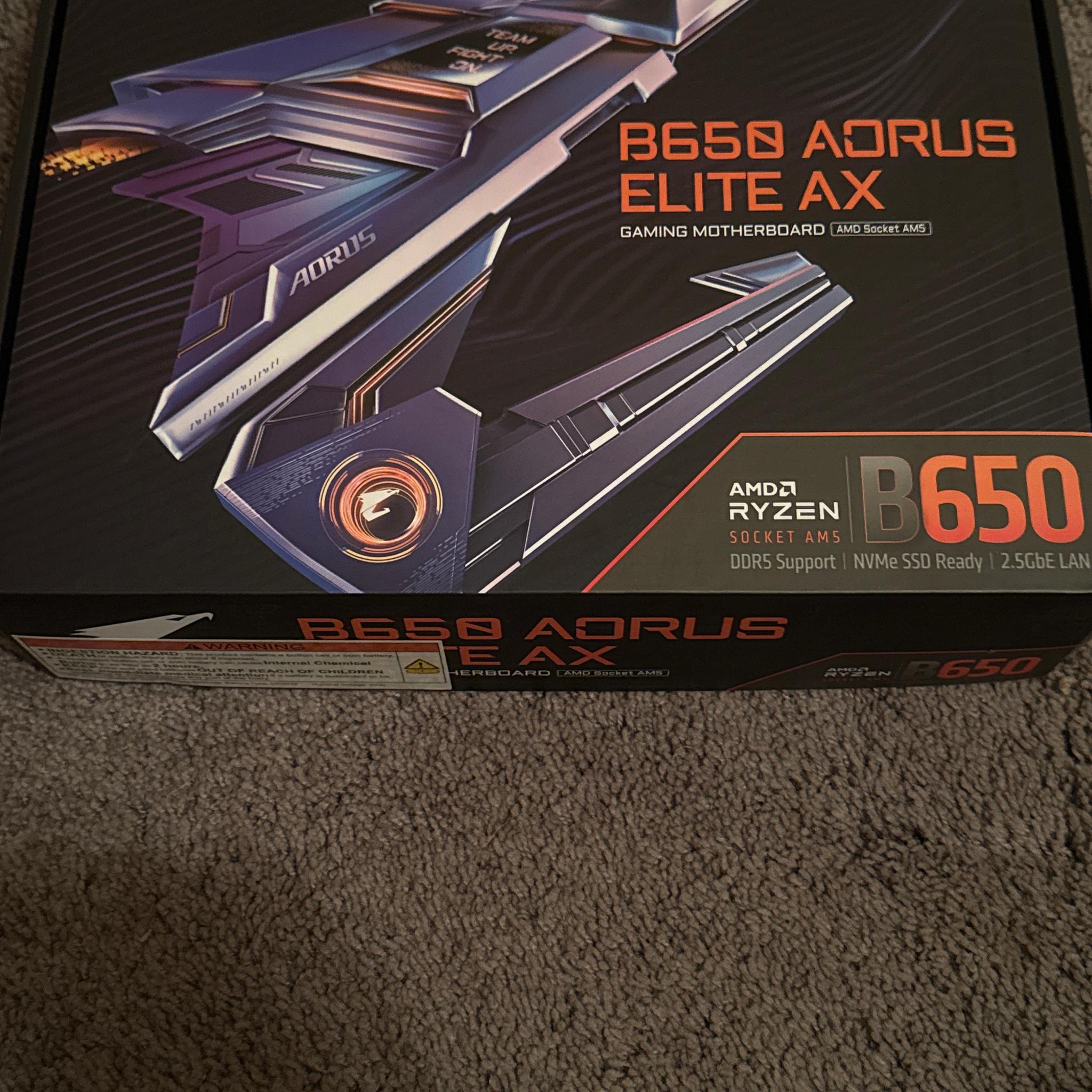 AORUS B650 ELITE AX AM5