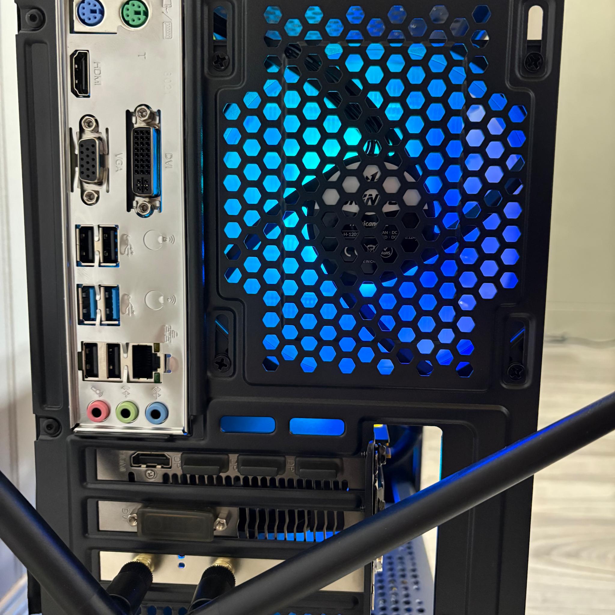 SOLD! OAK WOOD GAMING PC! I5 RX 480
