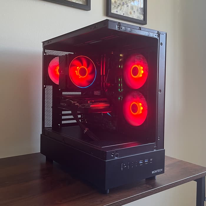Obsidian Core - 6700XT - I7 8700k - 32GB - 512GB SSD