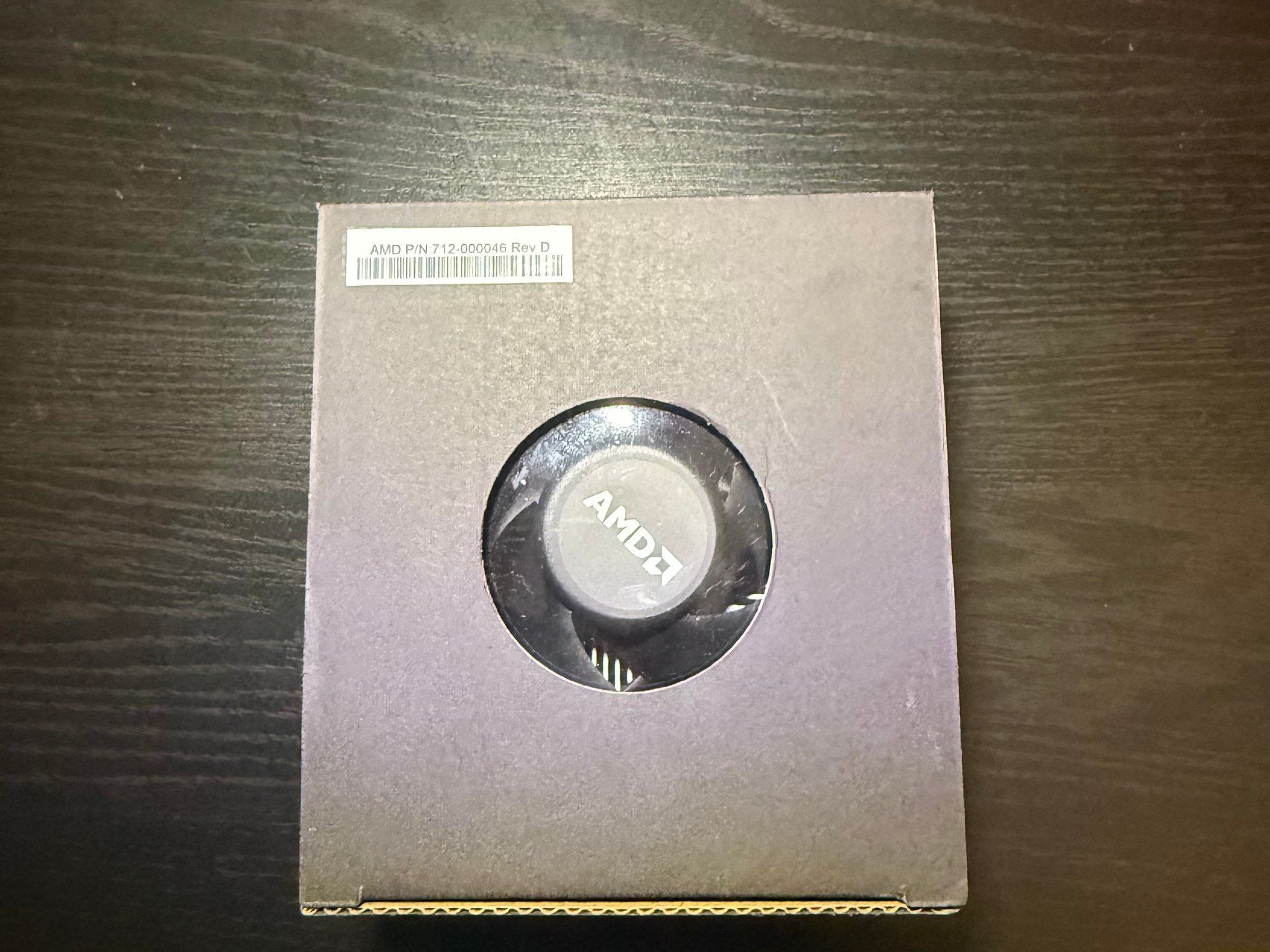 Stock un-opened AMD Cooler