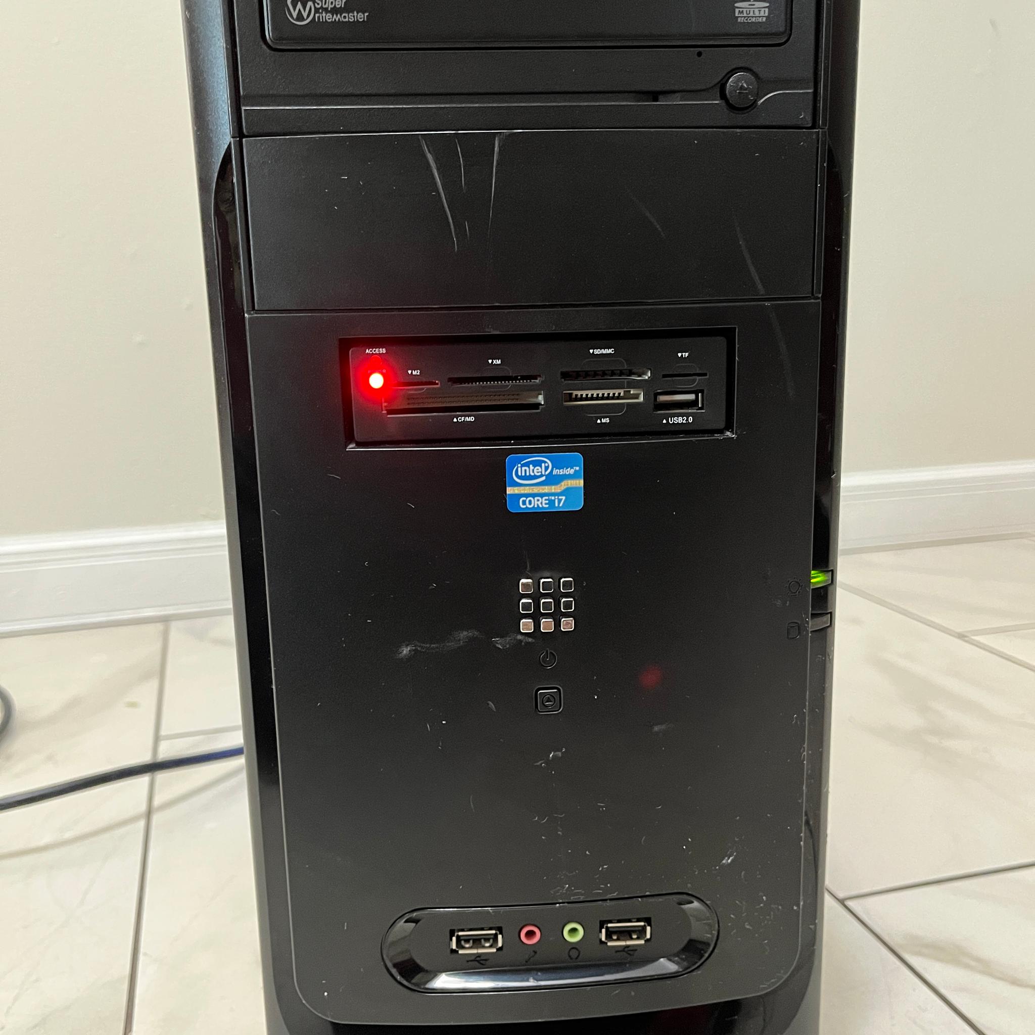 NVIDIA RTX 3060 Ti, Intel Core i5-9400, 16GB RAM, 500GB SSD - Sleeper Gaming PC w/ Wi-Fi & BT