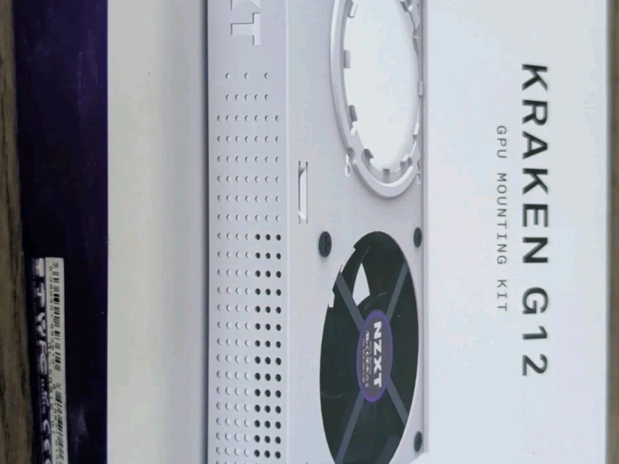 NZXT Kraken G12 - GPU Liquid Cooling Mounting Kit - White Color