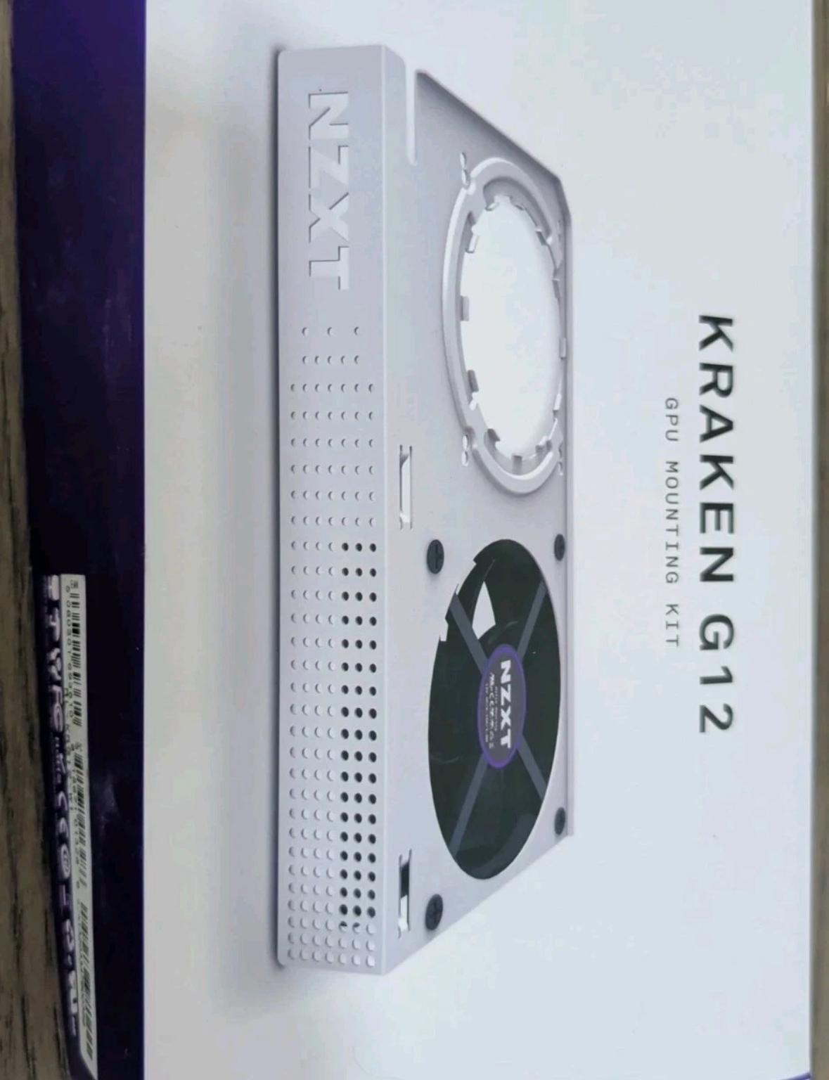 NZXT Kraken G12 - GPU Liquid Cooling Mounting Kit - White Color