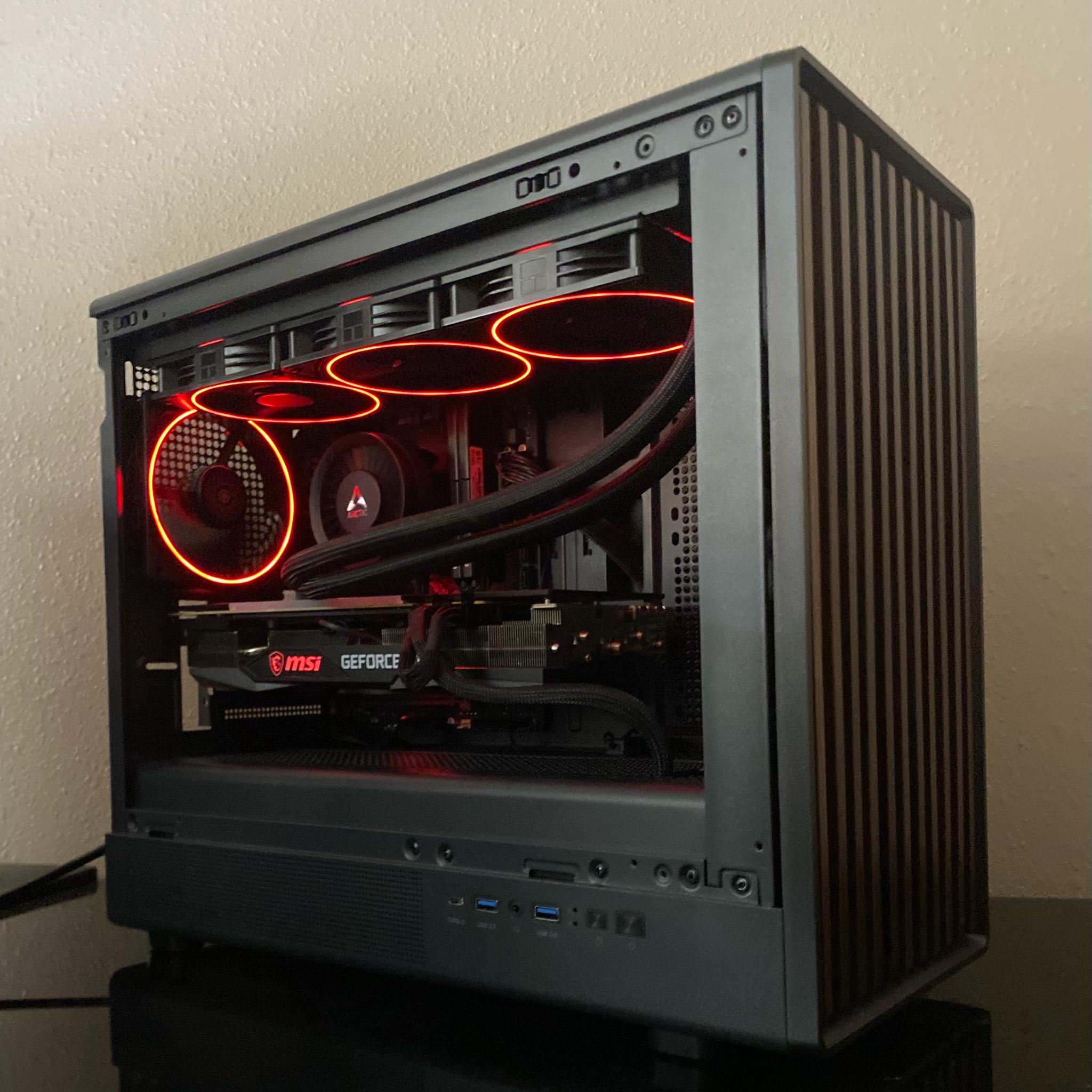 HIGH/MID RANGE WATER COOLED PC |RTX 3070 TRIO| RYZEN 7 3700X|