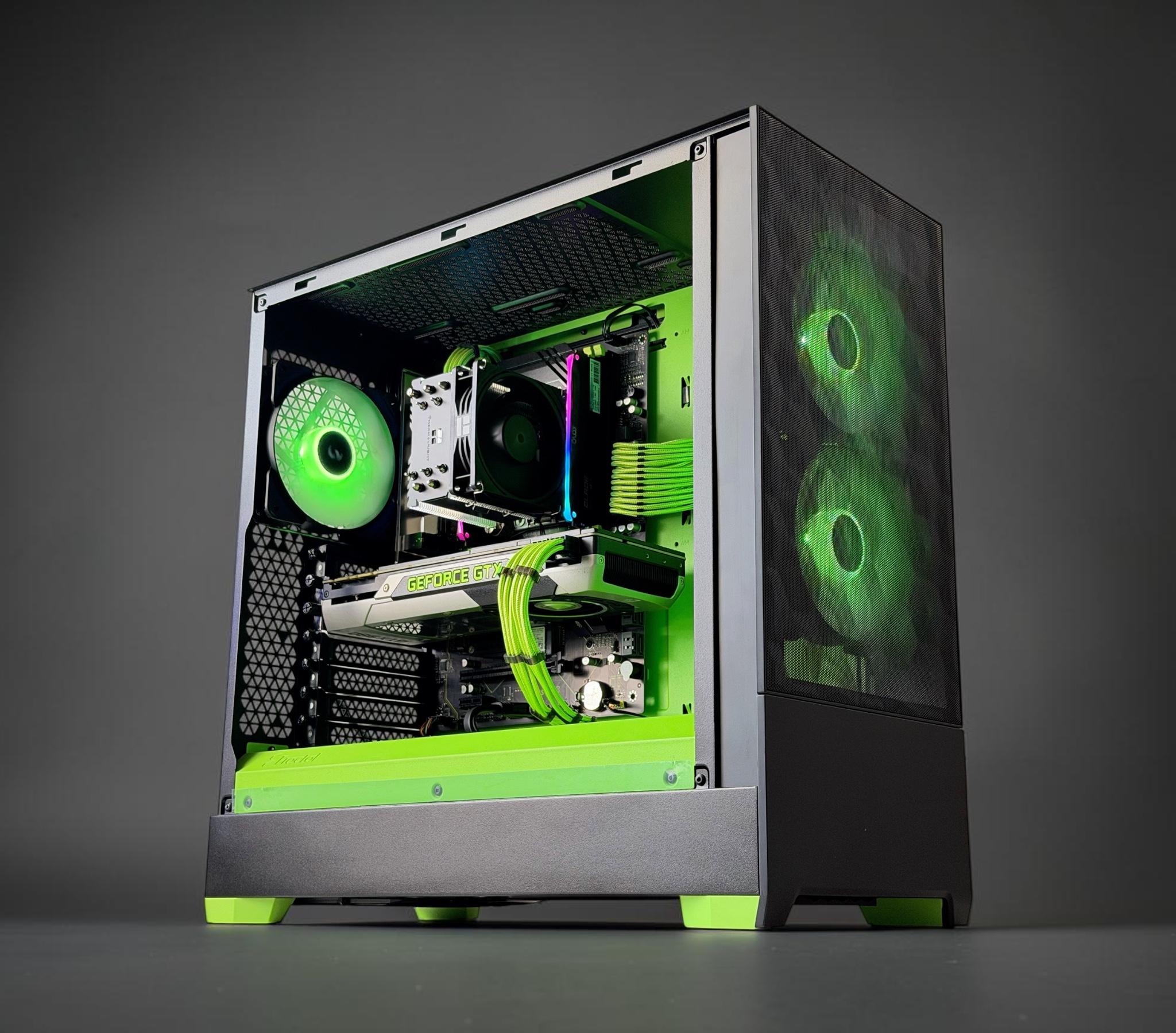 🧟‍♂💪🧪1080P Gaming PC🟢Nvidia GTX 980🟢 Intel Xeon E5 2680V3 12cores🟢 16GB DDR4