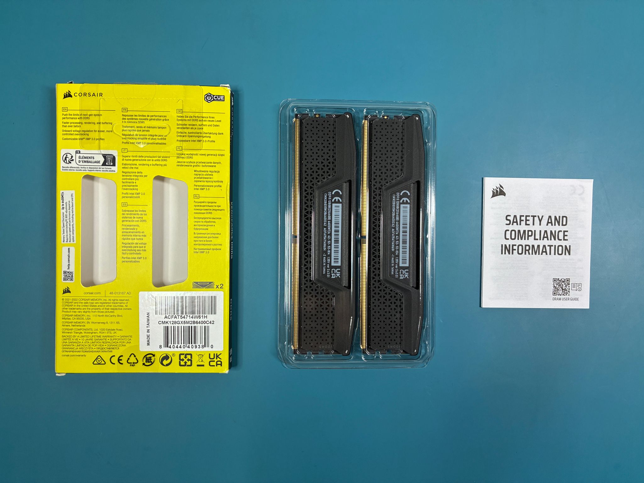 Corsair Vengeance DDR5 128GB kit (Memory)